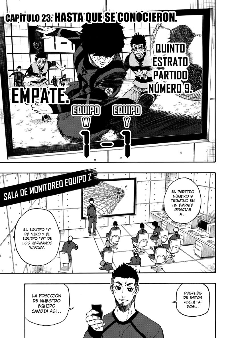 Blue Lock Capitulo 23: Hasta que se conocieron página 7