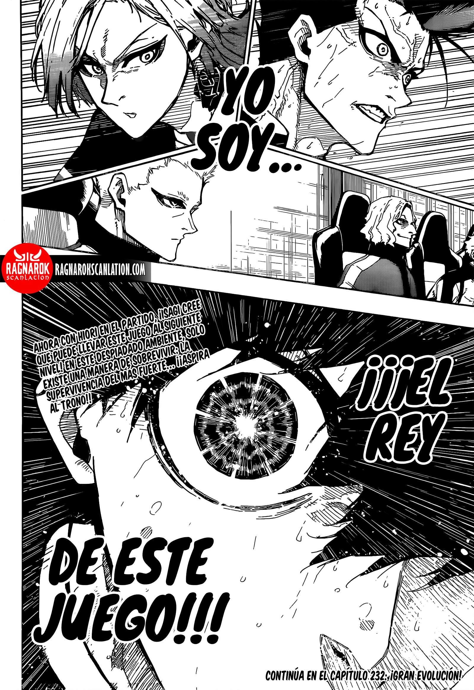 Blue Lock Capitulo 231: Sumérgete en Blue página 19