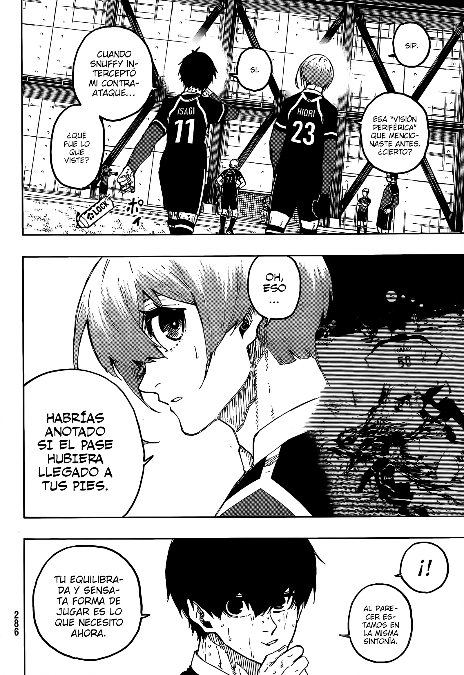 Blue Lock Capitulo 231: Sumérgete en Blue página 6
