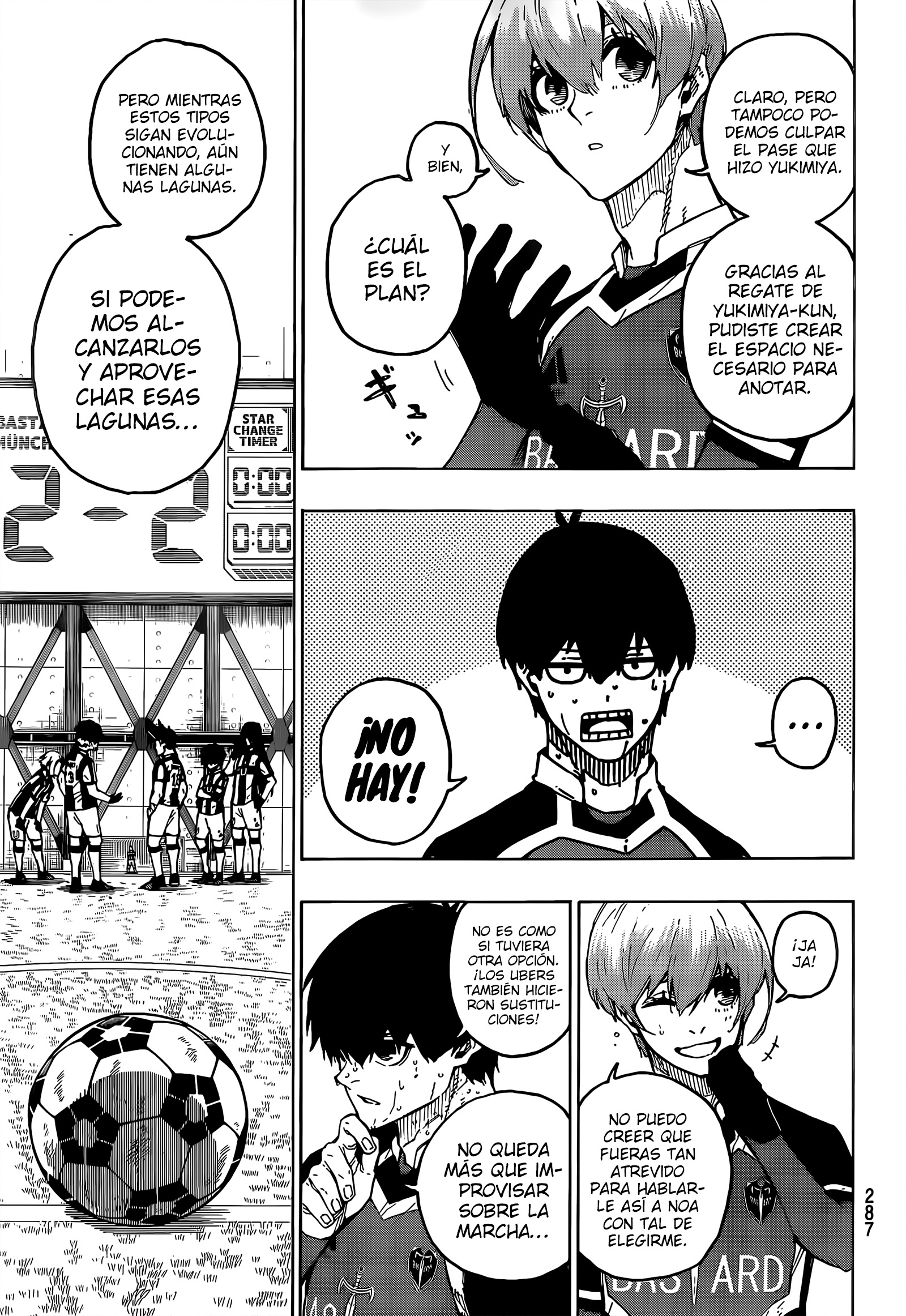 Blue Lock Capitulo 231: Sumérgete en Blue página 7