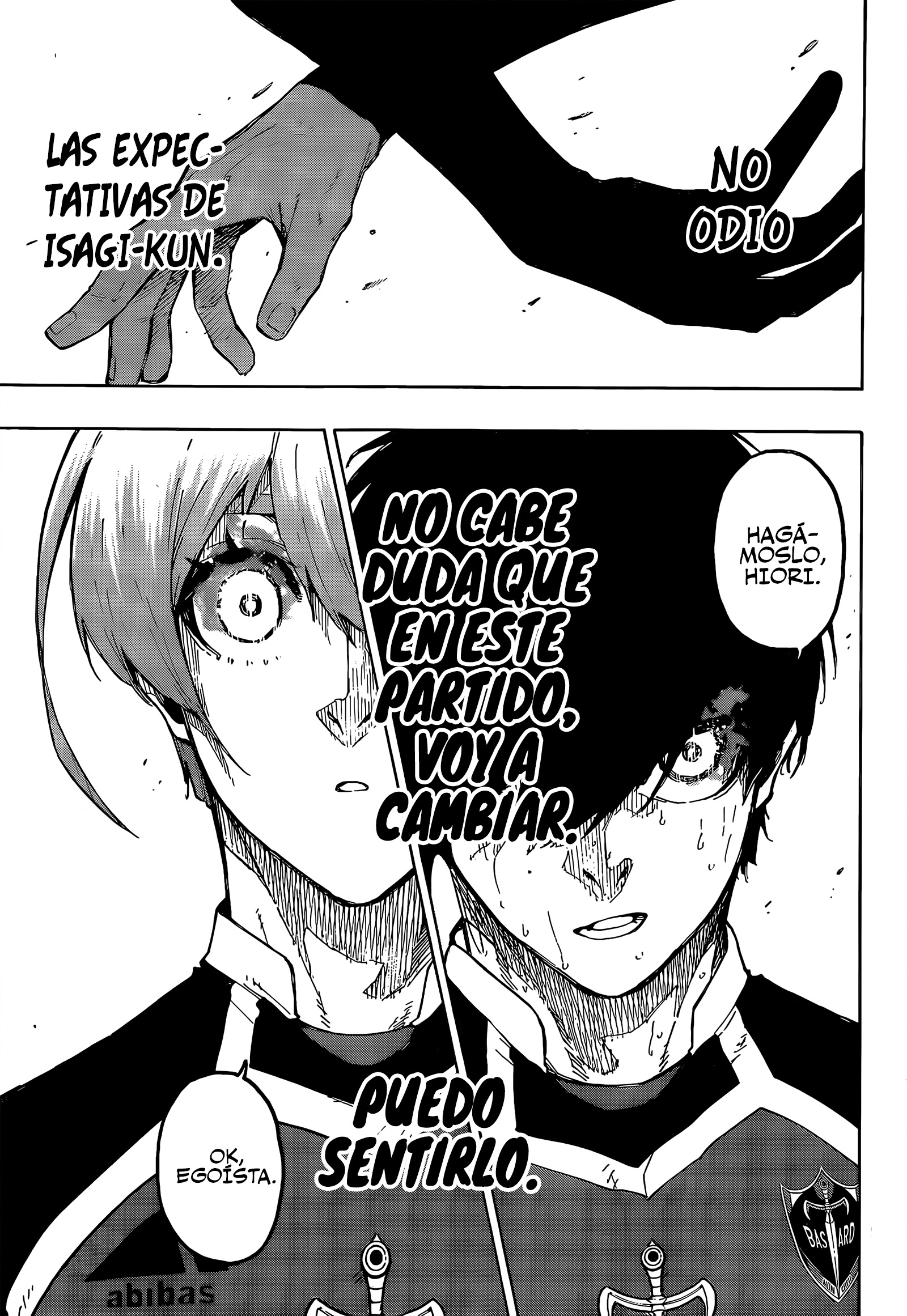 Blue Lock Capitulo 231: Sumérgete en Blue página 9