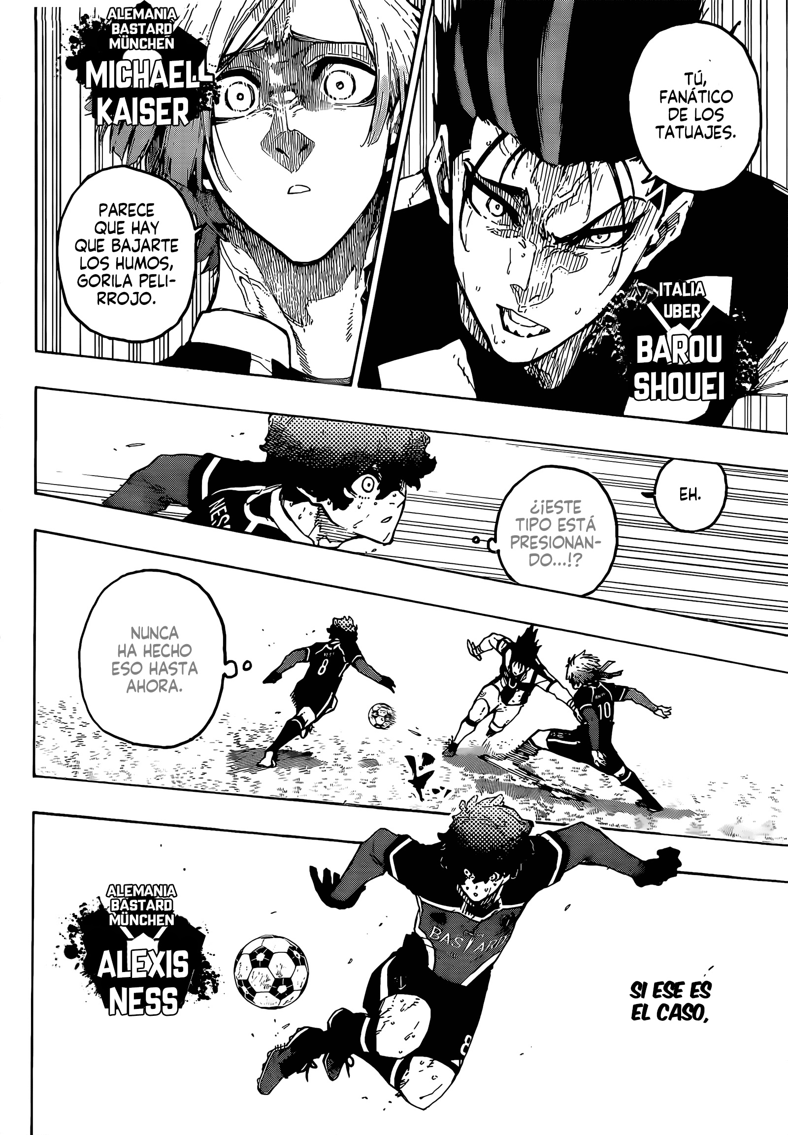Blue Lock Capitulo 232: Gran Evolución página 3