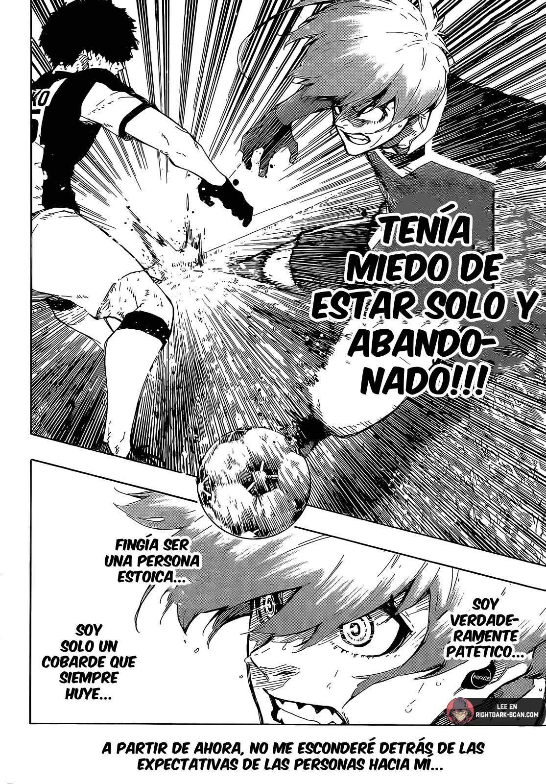 Blue Lock Capitulo 235: La razón por la que naciste página 12