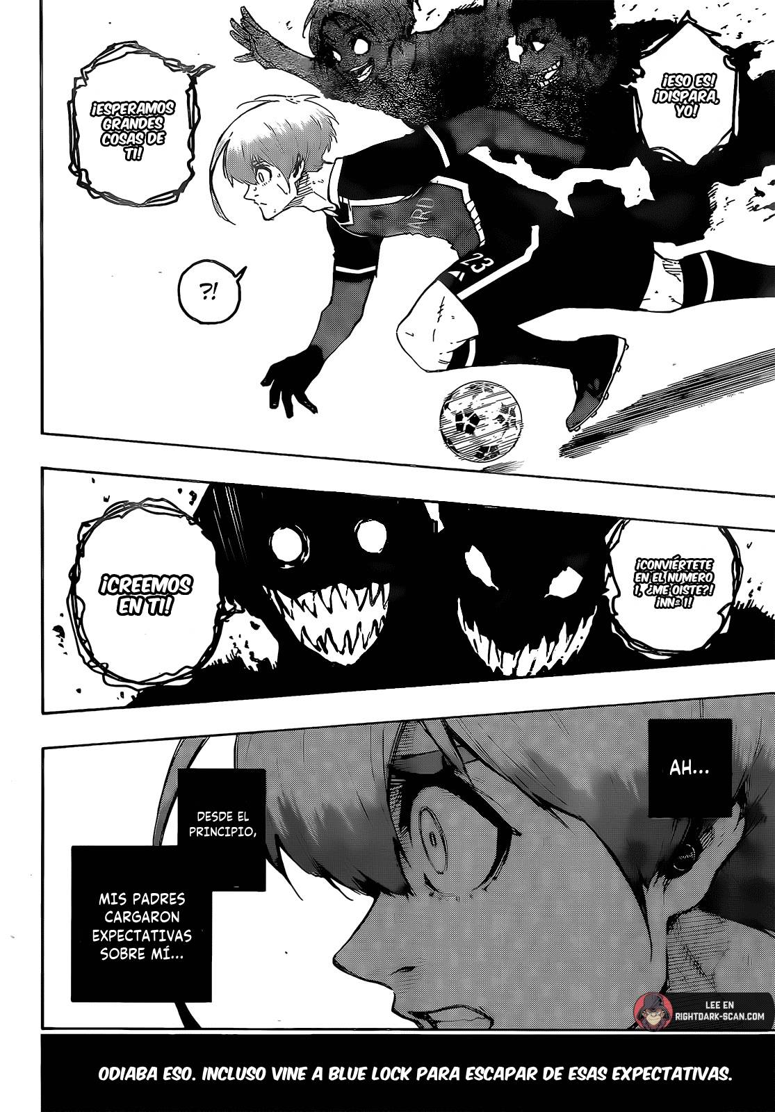 Blue Lock Capitulo 235: La razón por la que naciste página 6