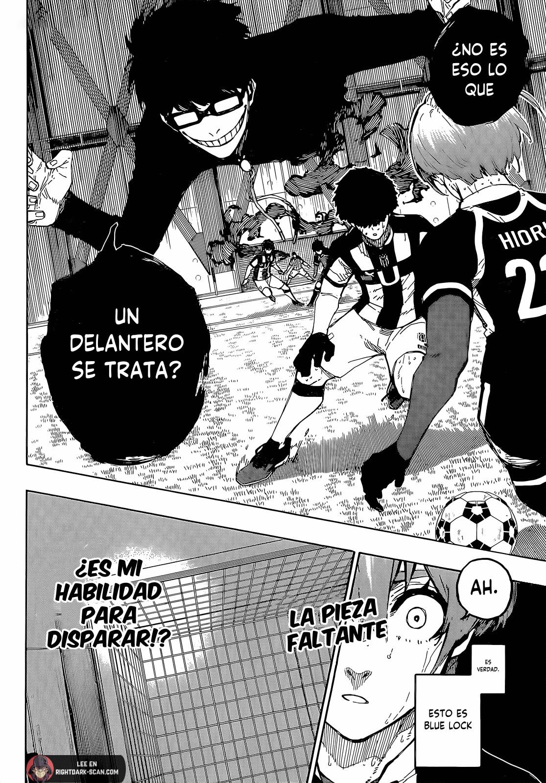 Blue Lock Capitulo 235: La razón por la que naciste página 8
