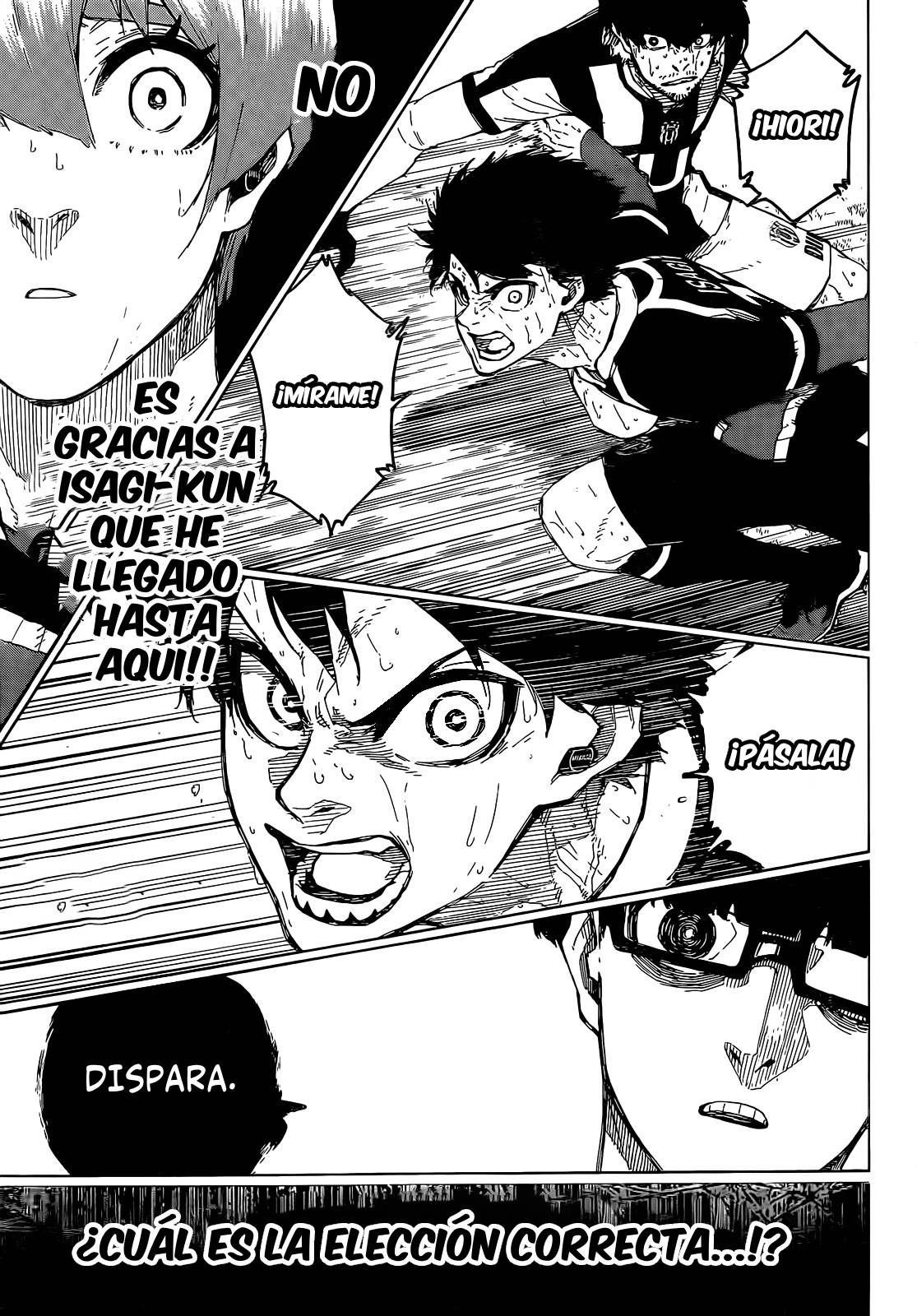 Blue Lock Capitulo 235: La razón por la que naciste página 9