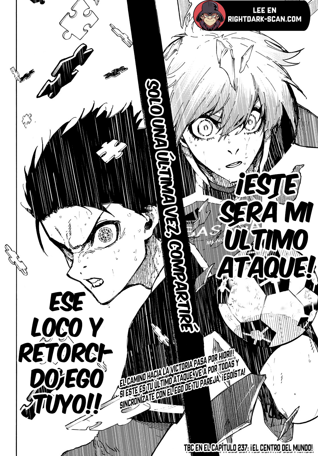 Blue Lock Capitulo 236: Hasta la vista página 20