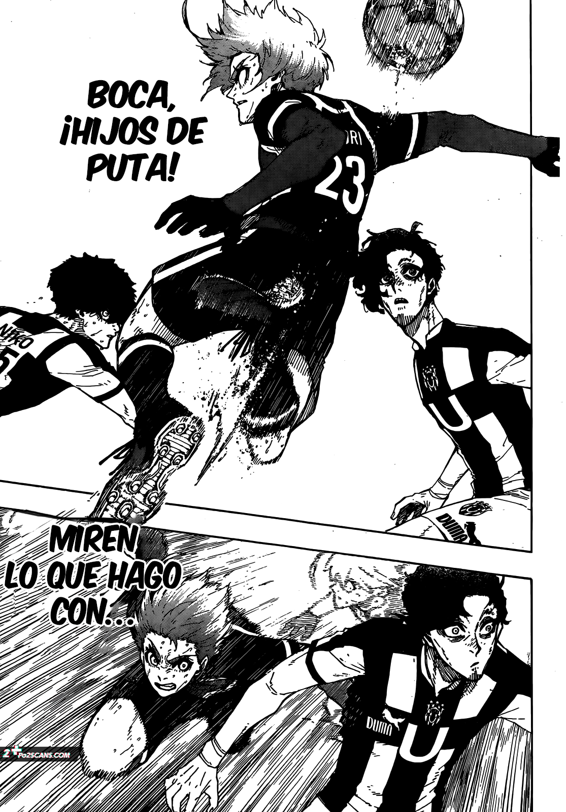 Blue Lock Capitulo 237: ¡El centro del mundo! página 3