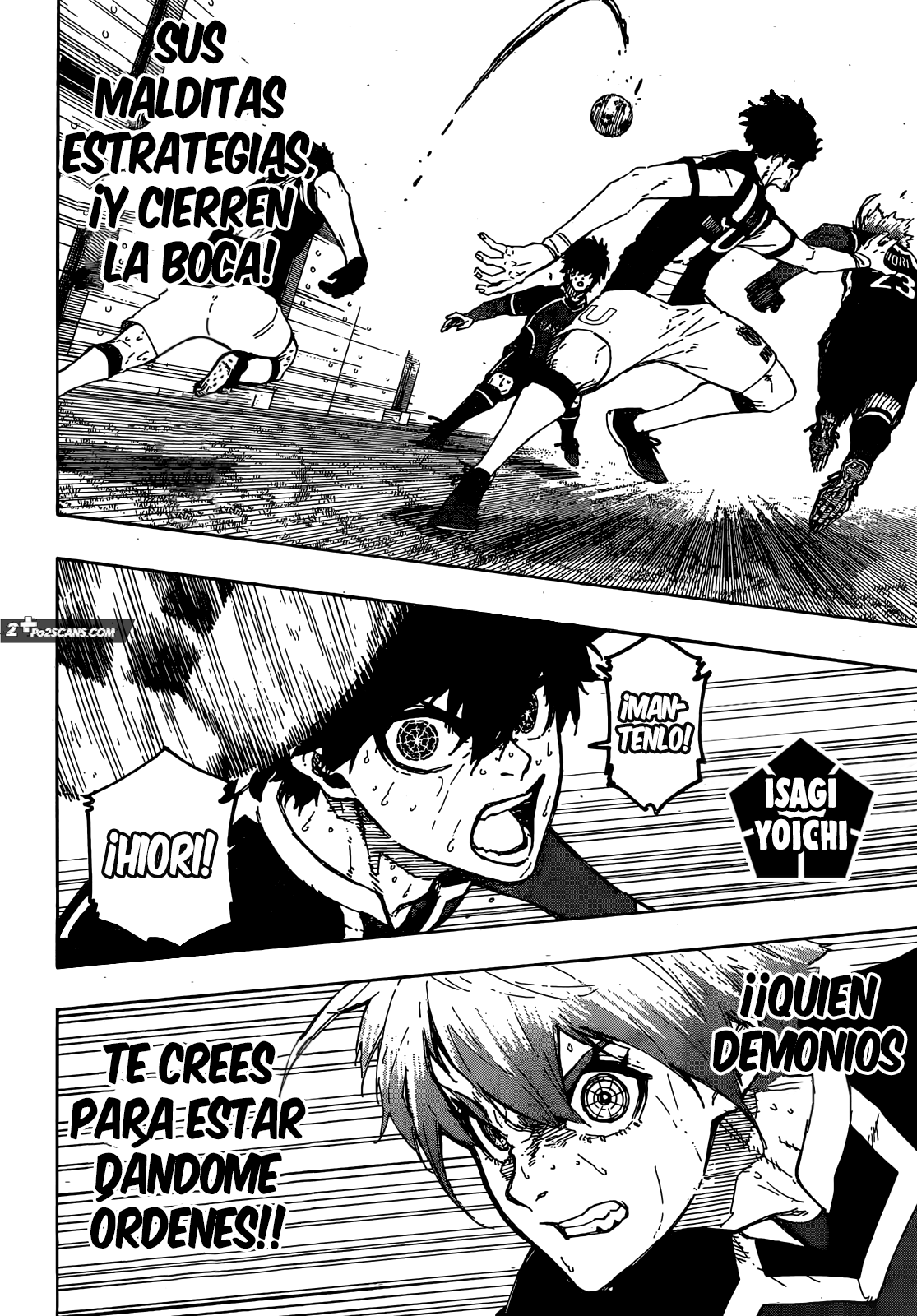 Blue Lock Capitulo 237: ¡El centro del mundo! página 4