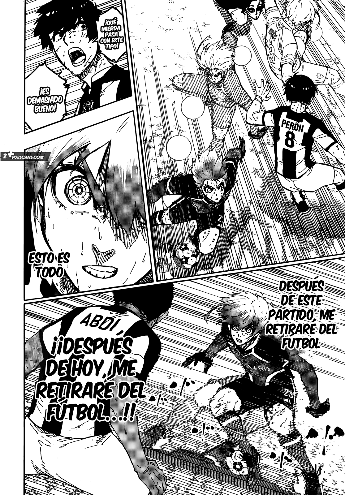 Blue Lock Capitulo 237: ¡El centro del mundo! página 6