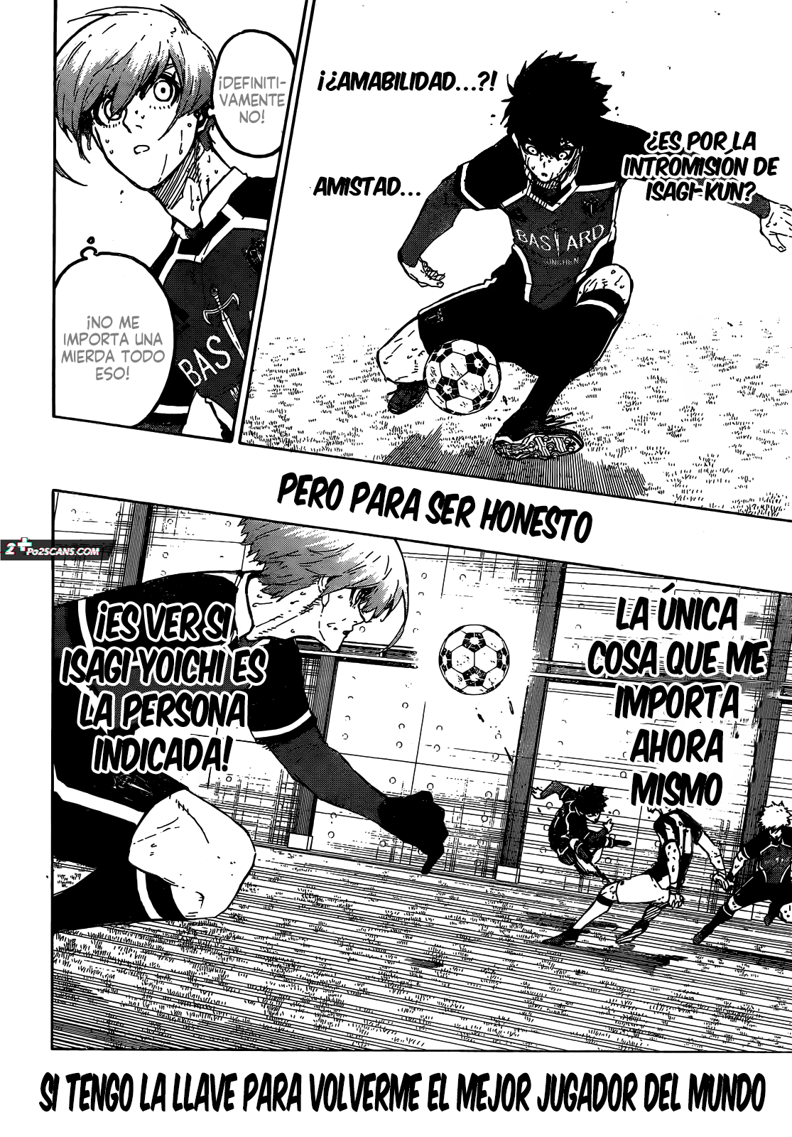 Blue Lock Capitulo 237: ¡El centro del mundo! página 8
