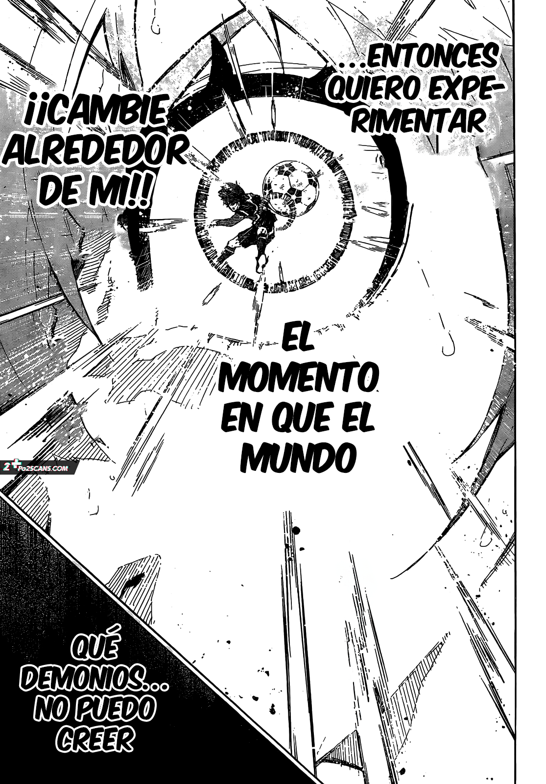 Blue Lock Capitulo 237: ¡El centro del mundo! página 9