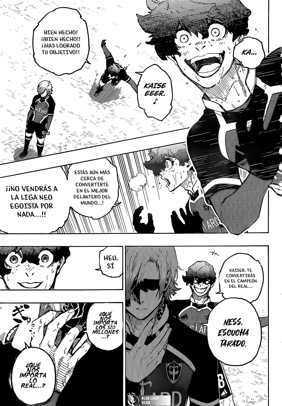 Blue Lock Capitulo 240: Triple salto página 17