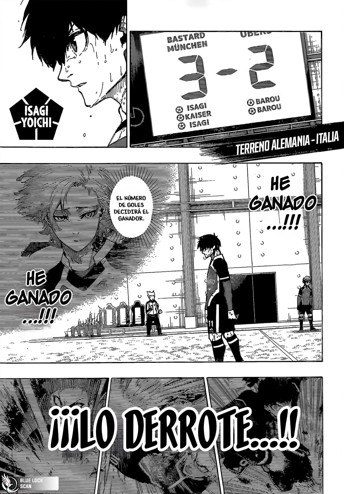 Blue Lock Capitulo 240: Triple salto página 5