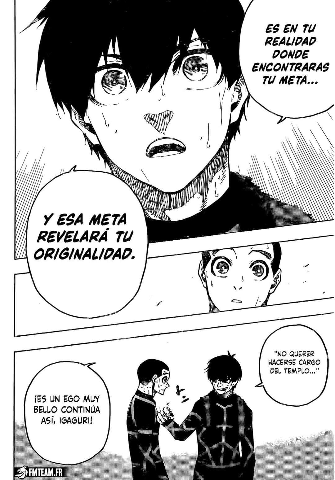 Blue Lock Capitulo 241: Takuan y Natto página 12