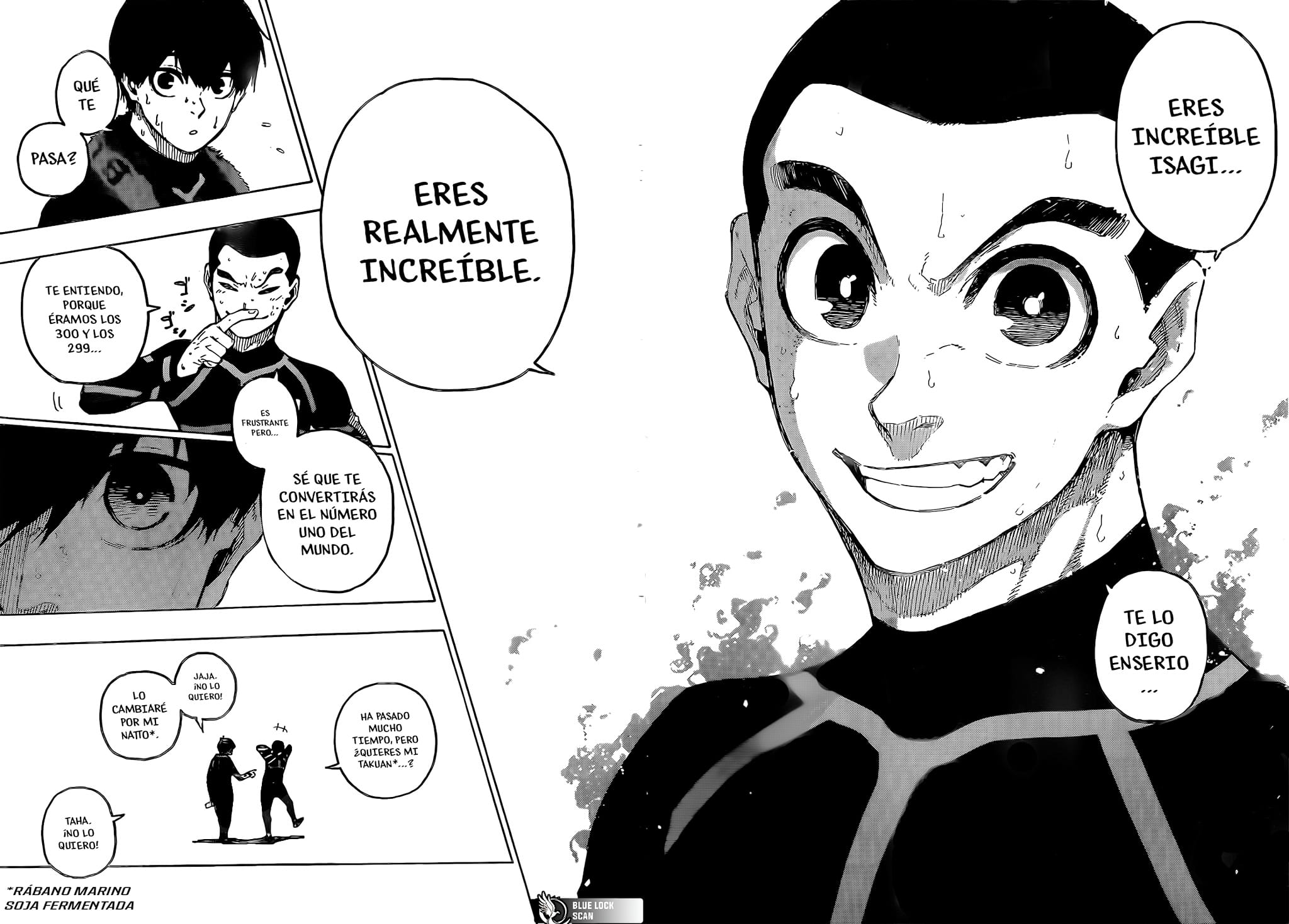 Blue Lock Capitulo 241: Takuan y Natto página 14