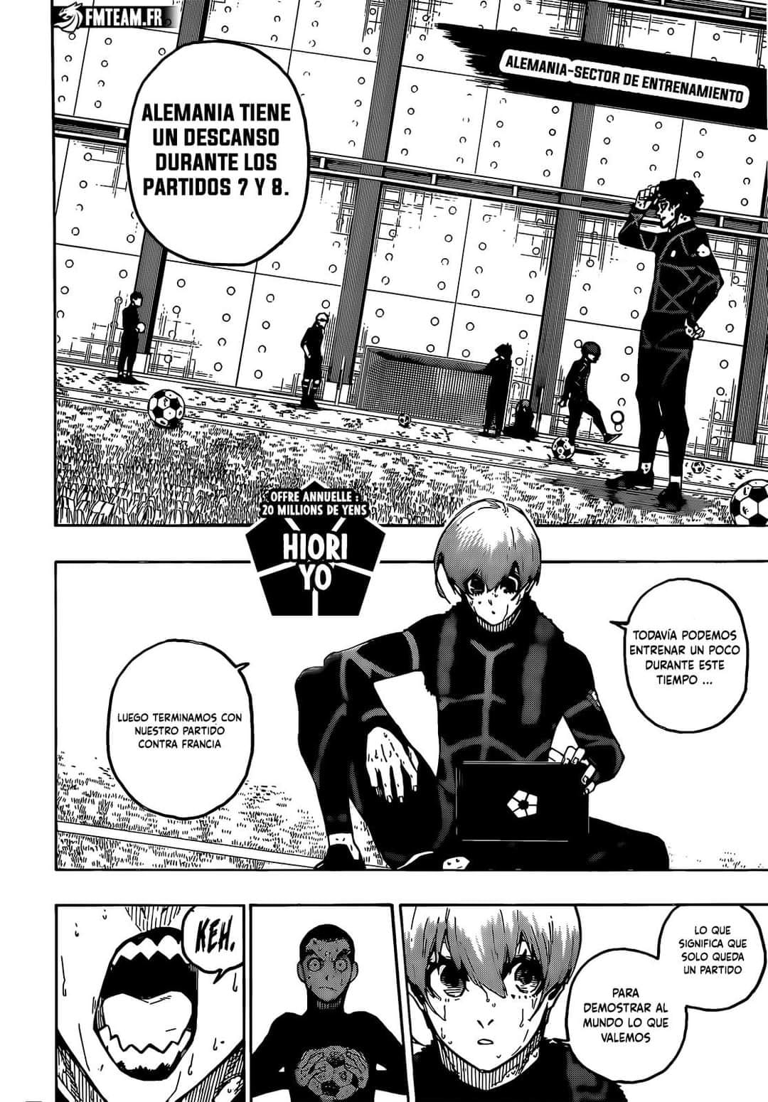 Blue Lock Capitulo 241: Takuan y Natto página 2