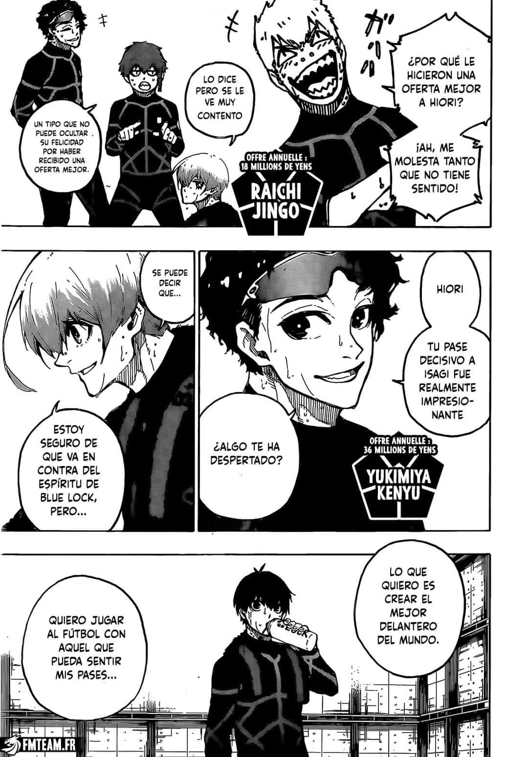 Blue Lock Capitulo 241: Takuan y Natto página 3
