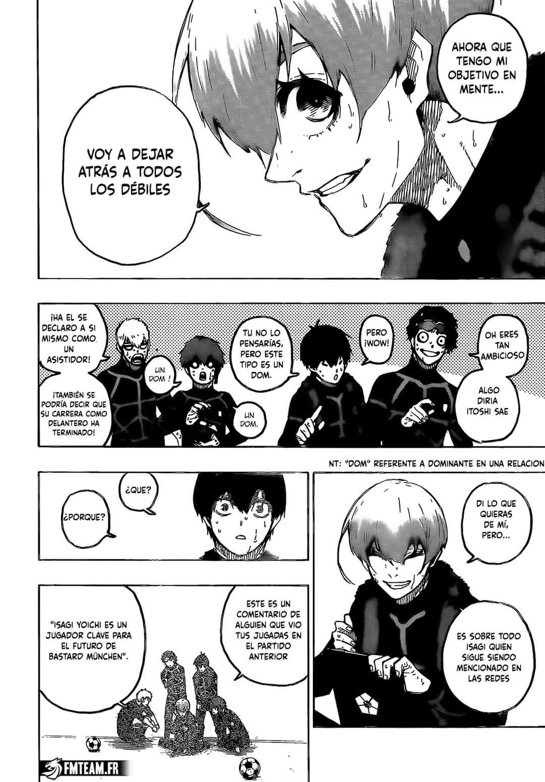 Blue Lock Capitulo 241: Takuan y Natto página 4