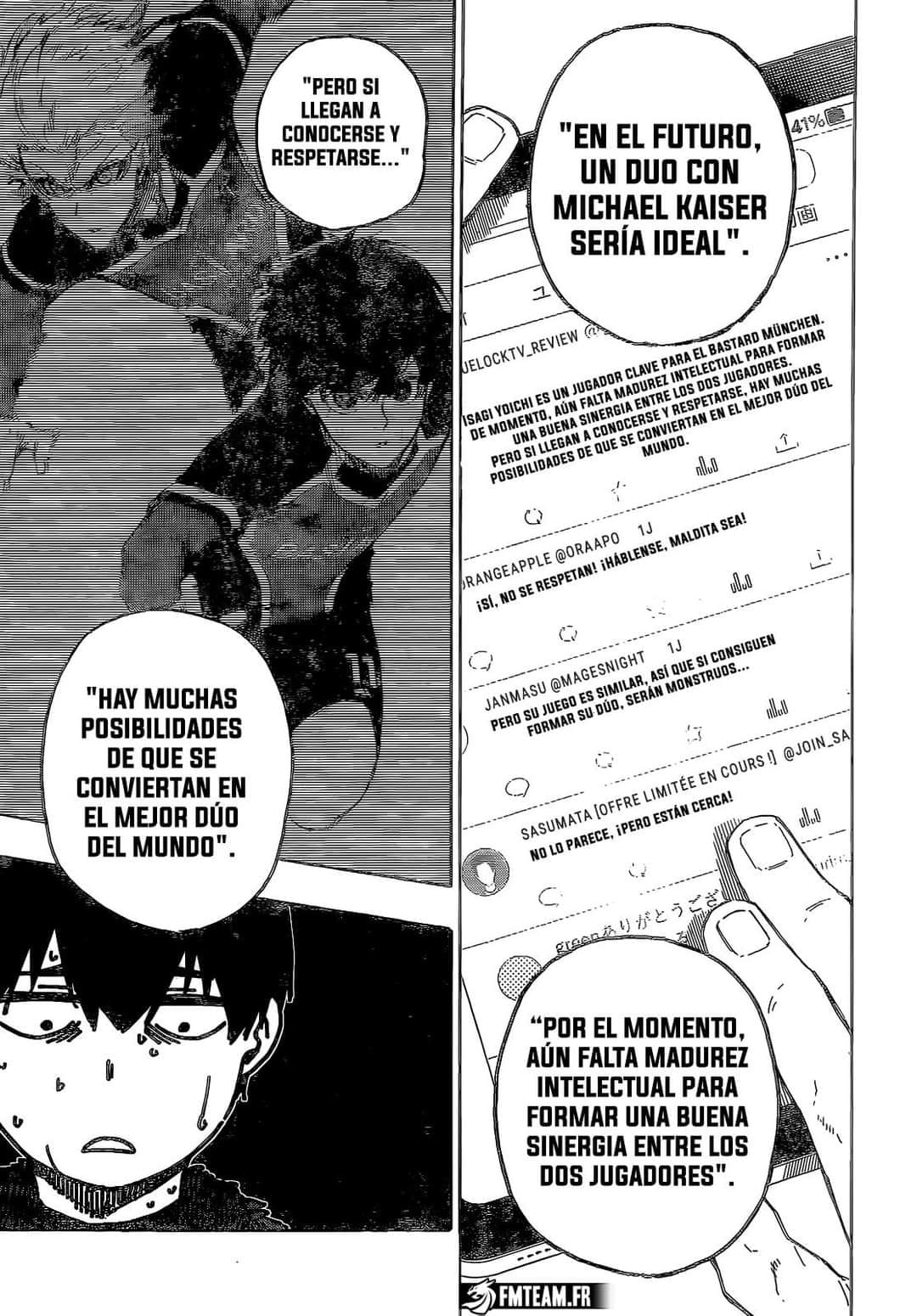 Blue Lock Capitulo 241: Takuan y Natto página 5