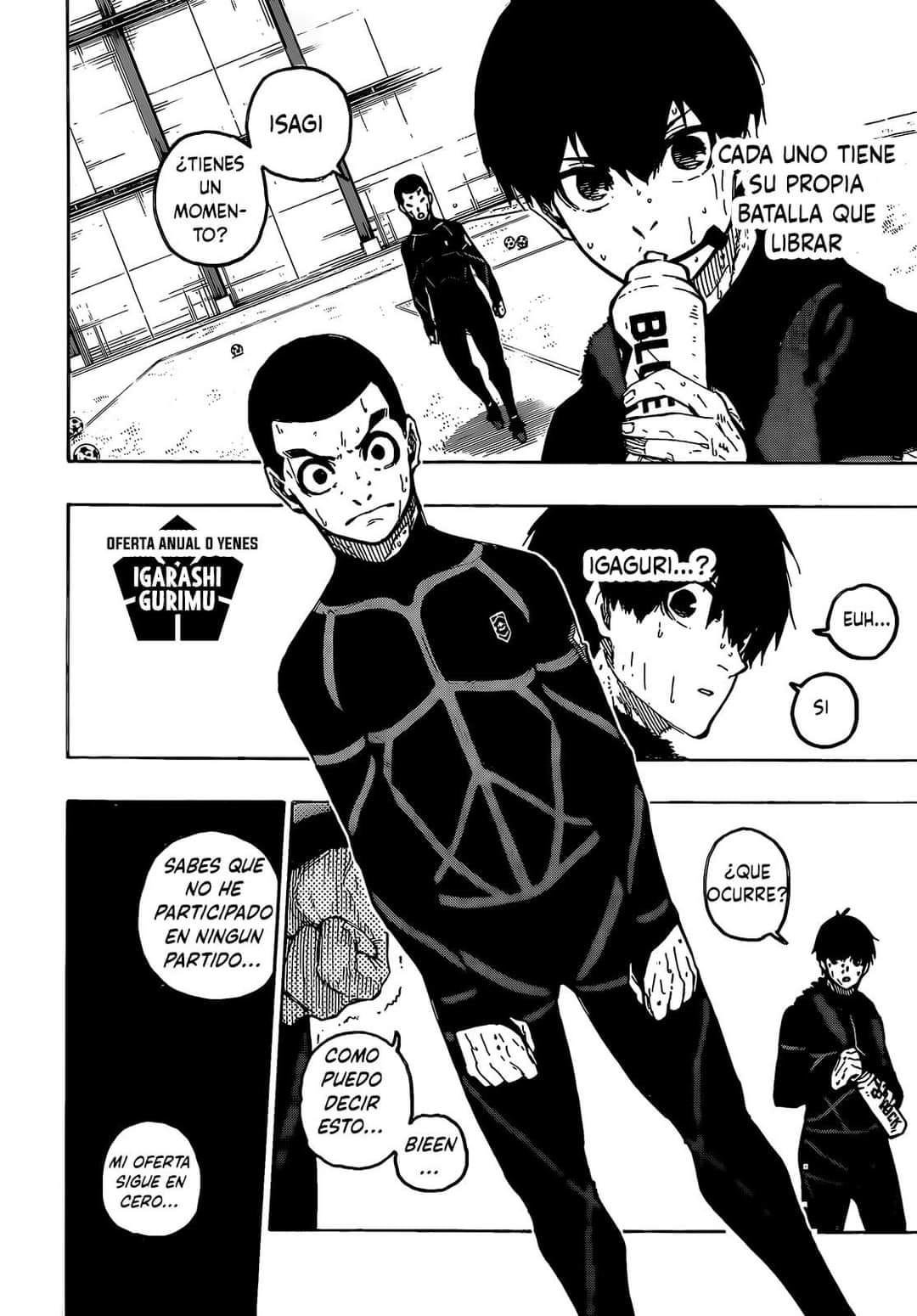 Blue Lock Capitulo 241: Takuan y Natto página 8