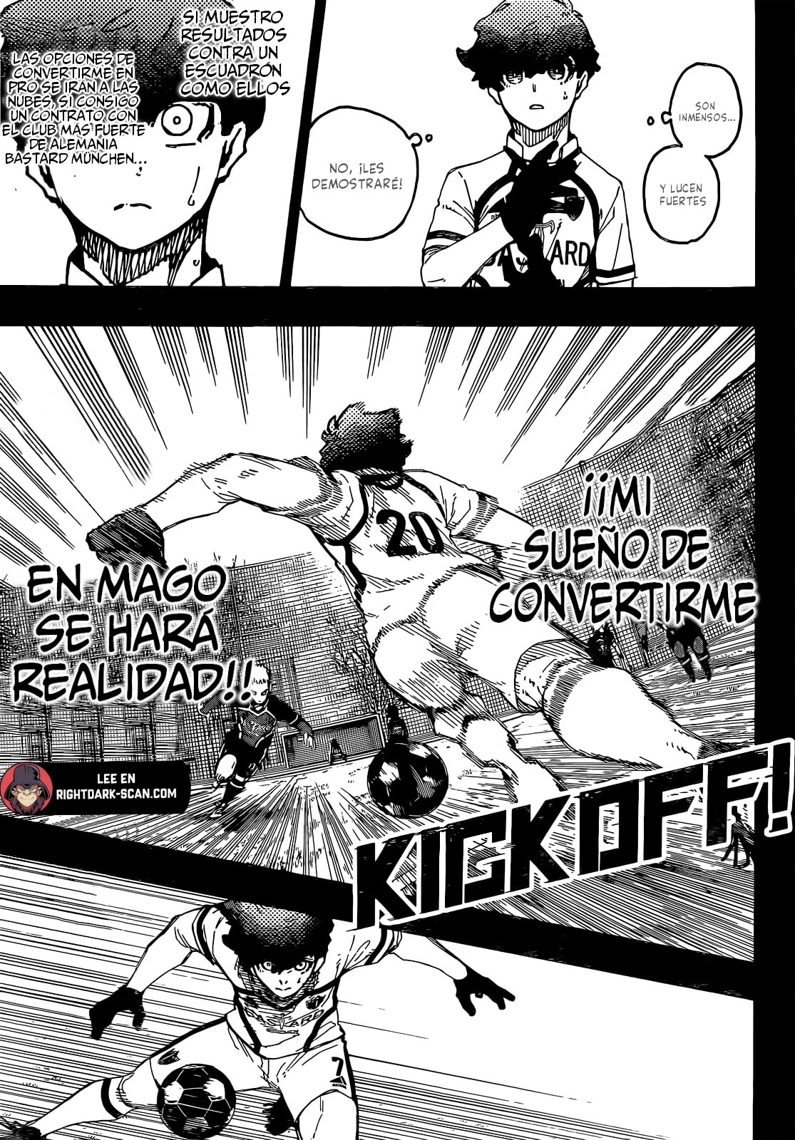 Blue Lock Capitulo 242: La rosa azul y el mago Parte 1 página 15