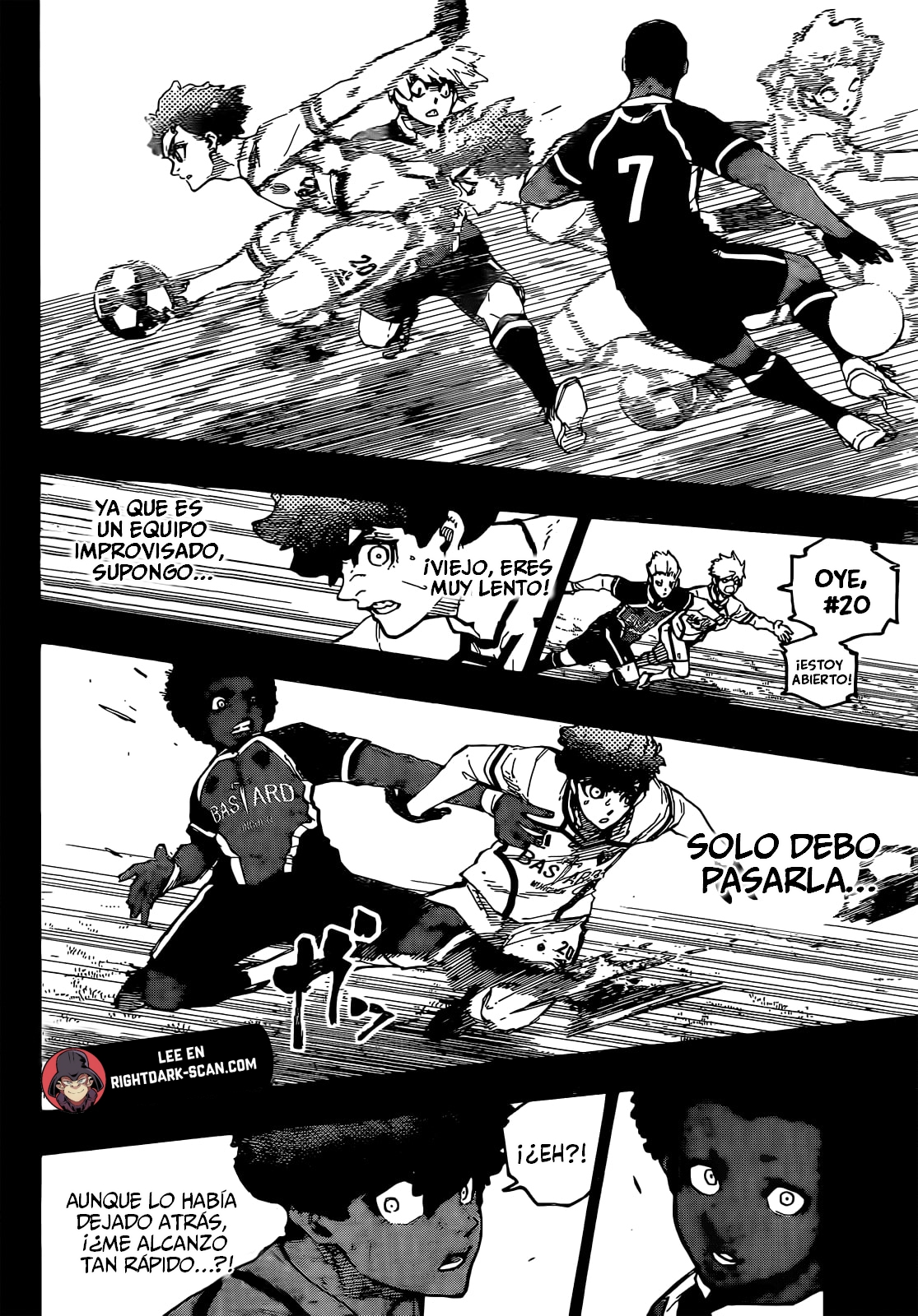 Blue Lock Capitulo 242: La rosa azul y el mago Parte 1 página 16