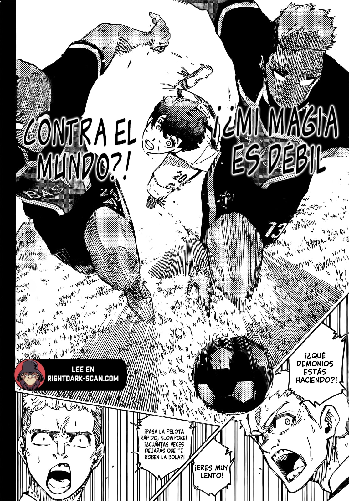 Blue Lock Capitulo 242: La rosa azul y el mago Parte 1 página 18
