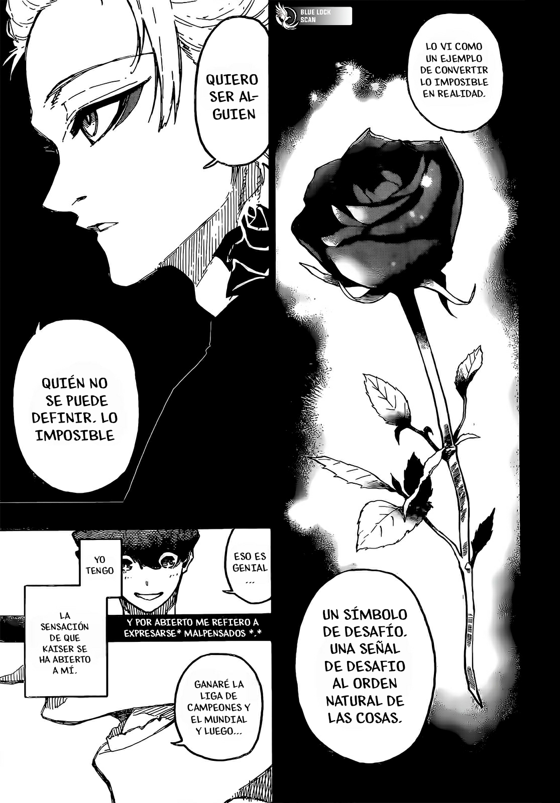 Blue Lock Capitulo 243: La rosa azul y el mago Parte 2 página 14