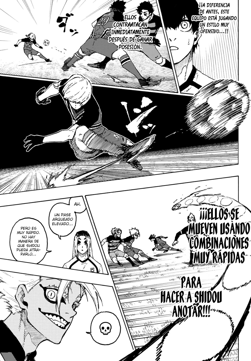 Blue Lock Capitulo 244: PXG página 15