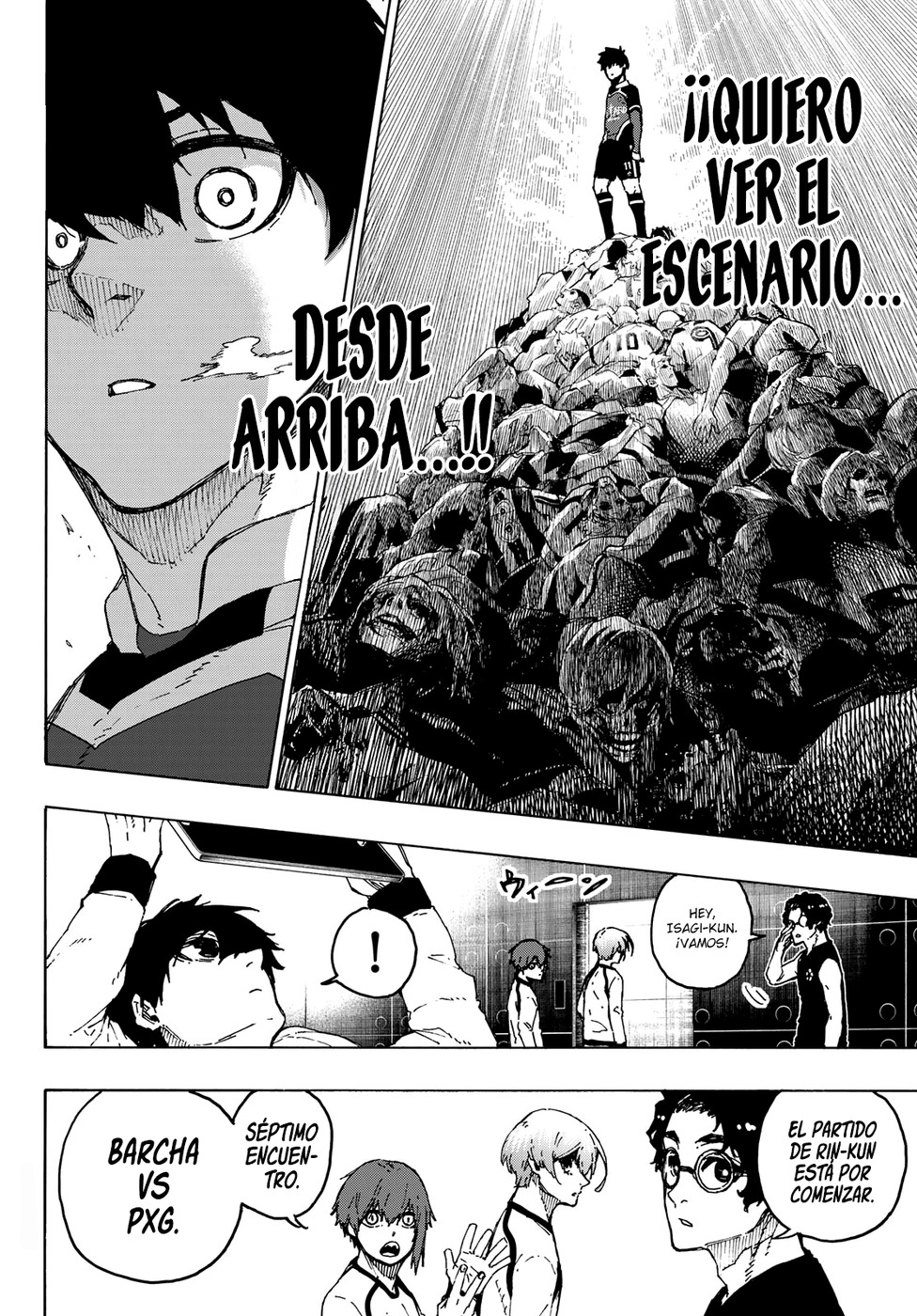 Blue Lock Capitulo 244: PXG página 4