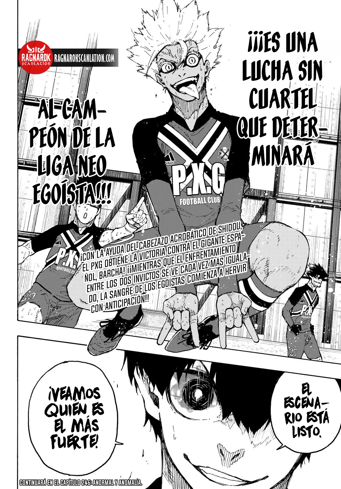 Blue Lock Capitulo 245: Necesitas morir página 19