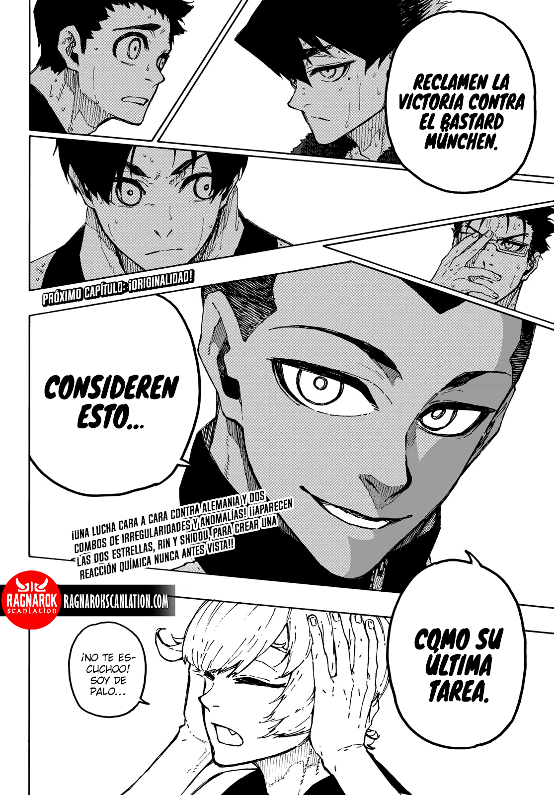 Blue Lock Capitulo 246: Irregularidad y anomalía página 19