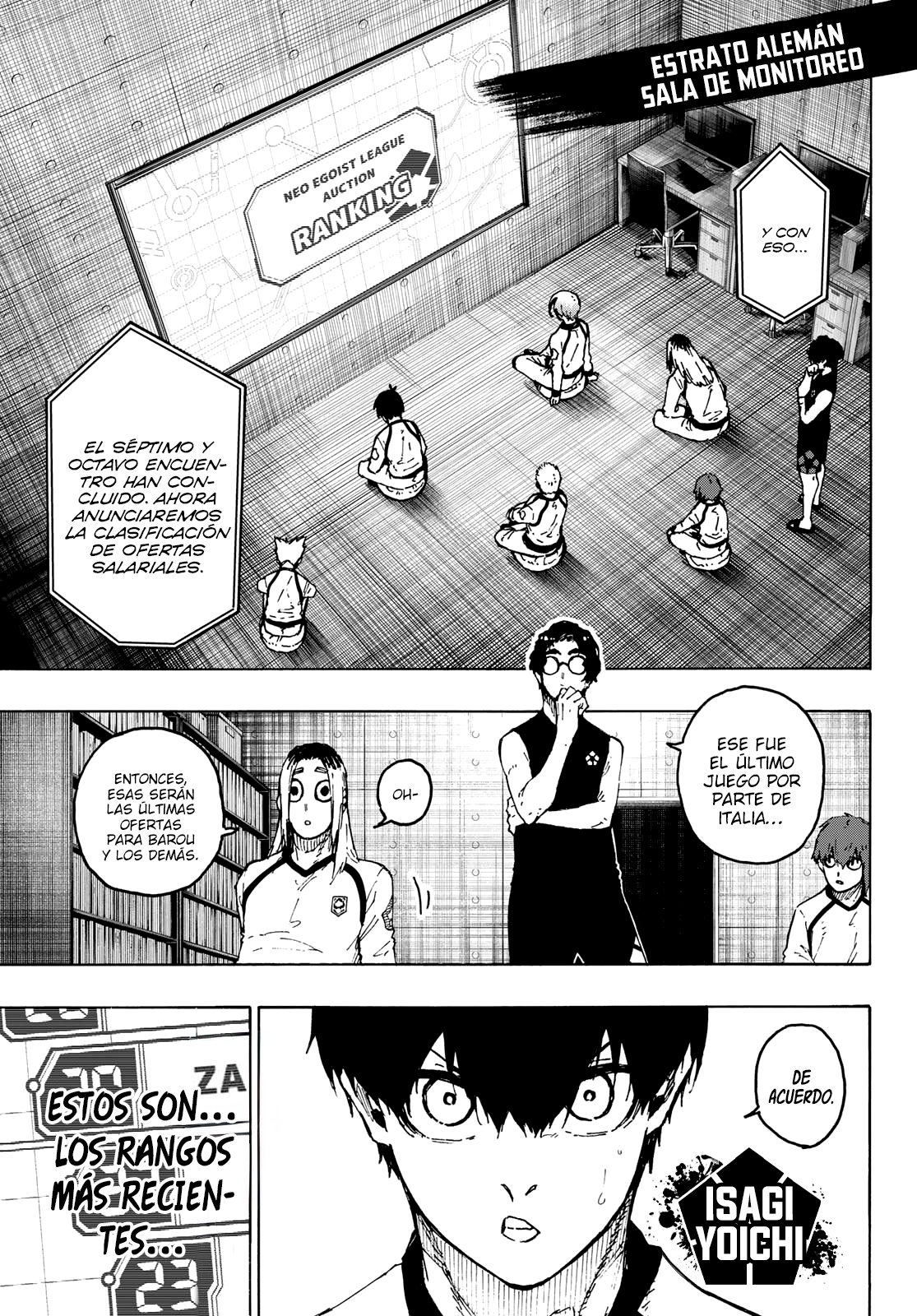 Blue Lock Capitulo 246: Irregularidad y anomalía página 3