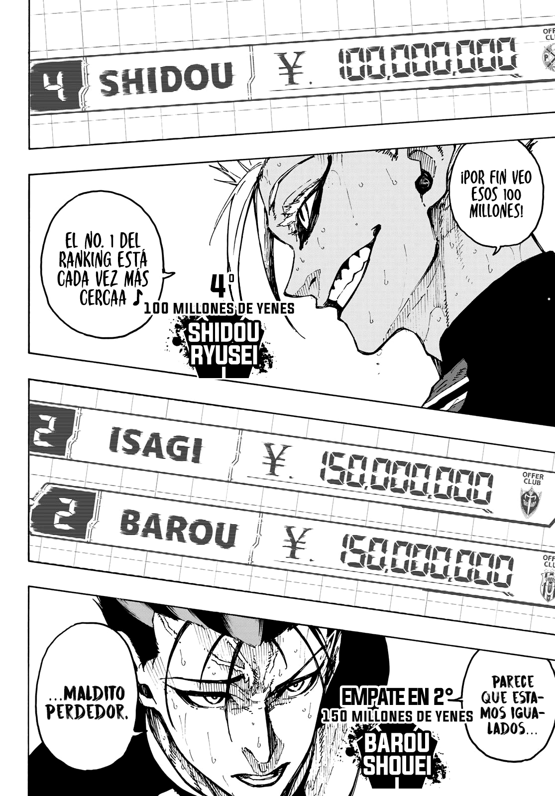 Blue Lock Capitulo 246: Irregularidad y anomalía página 6