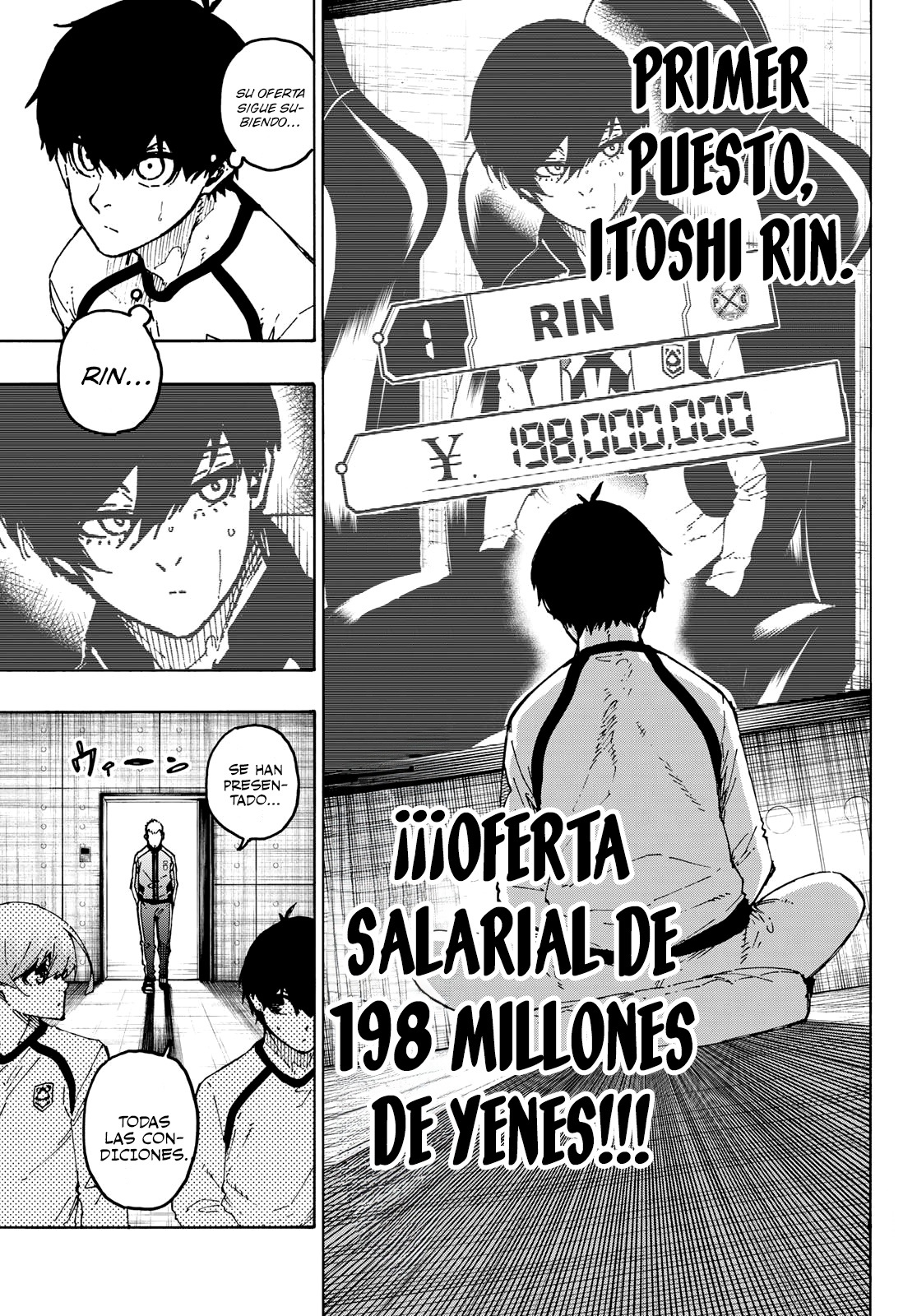 Blue Lock Capitulo 246: Irregularidad y anomalía página 7