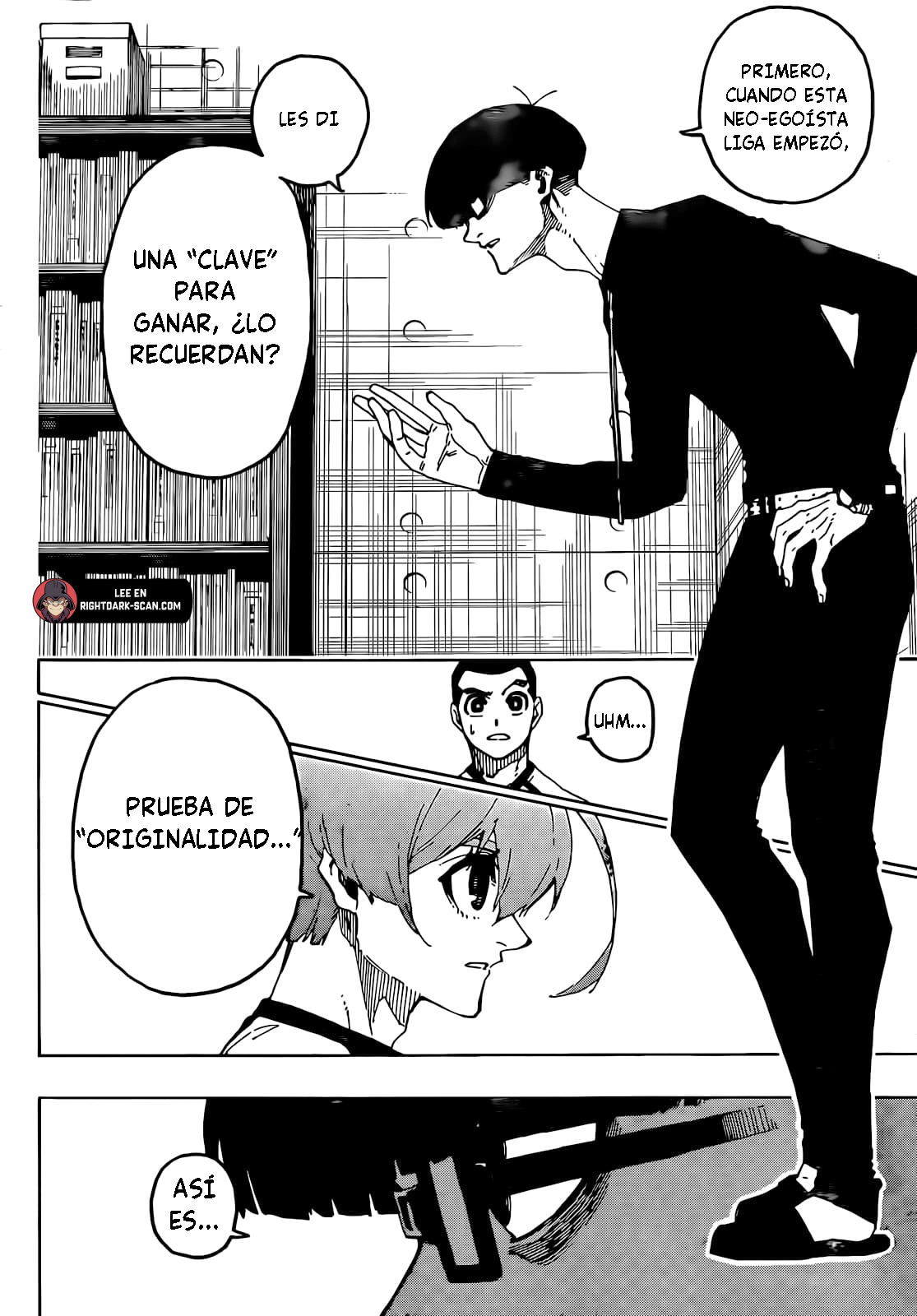 Blue Lock Capitulo 247: Originalidad página 11