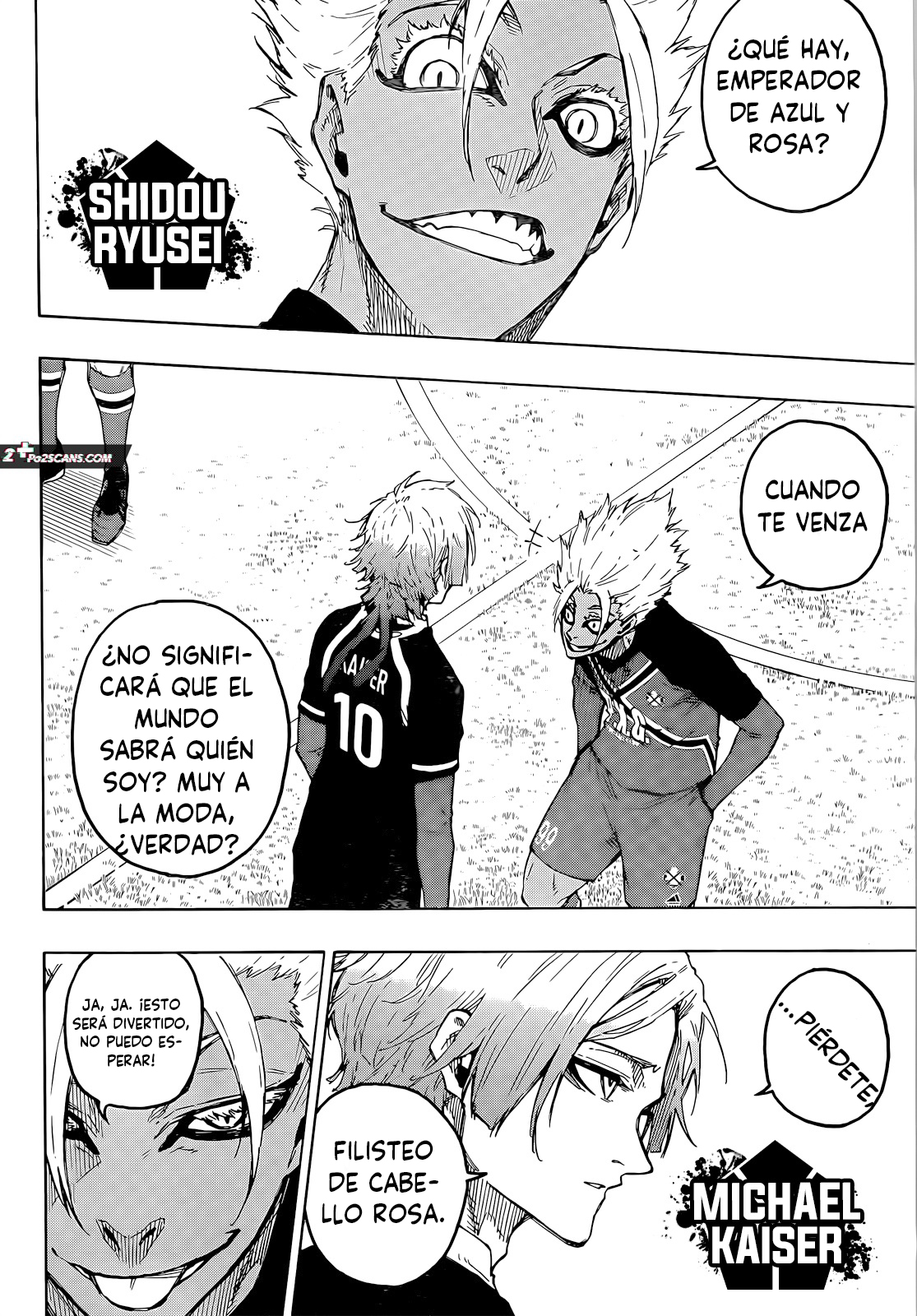 Blue Lock Capitulo 248: La pelea Final página 14