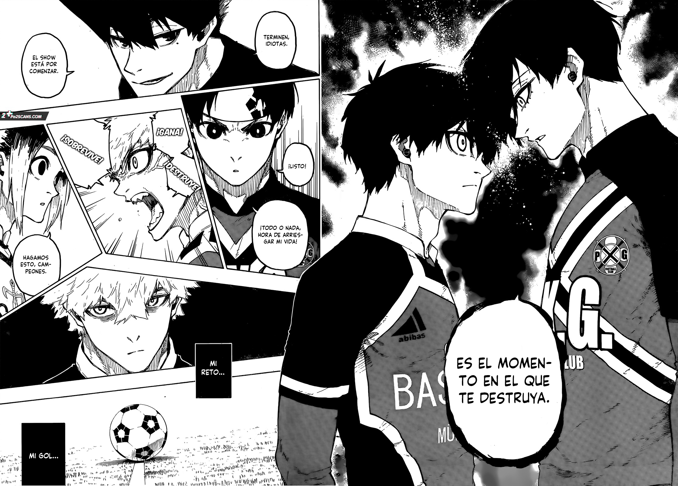 Blue Lock Capitulo 248: La pelea Final página 16