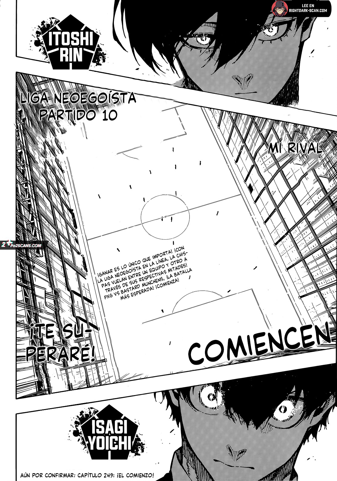 Blue Lock Capitulo 248: La pelea Final página 17