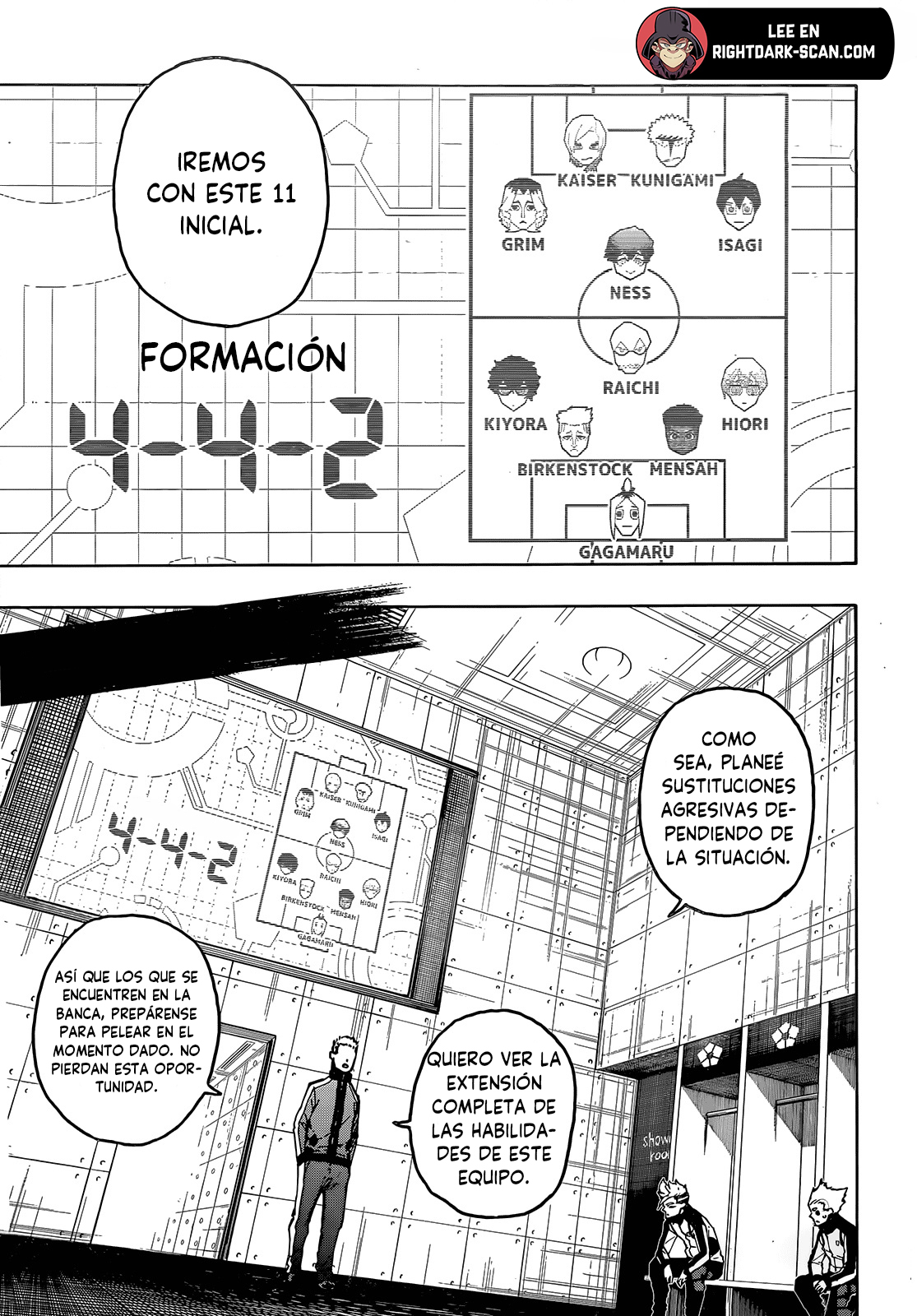 Blue Lock Capitulo 248: La pelea Final página 8