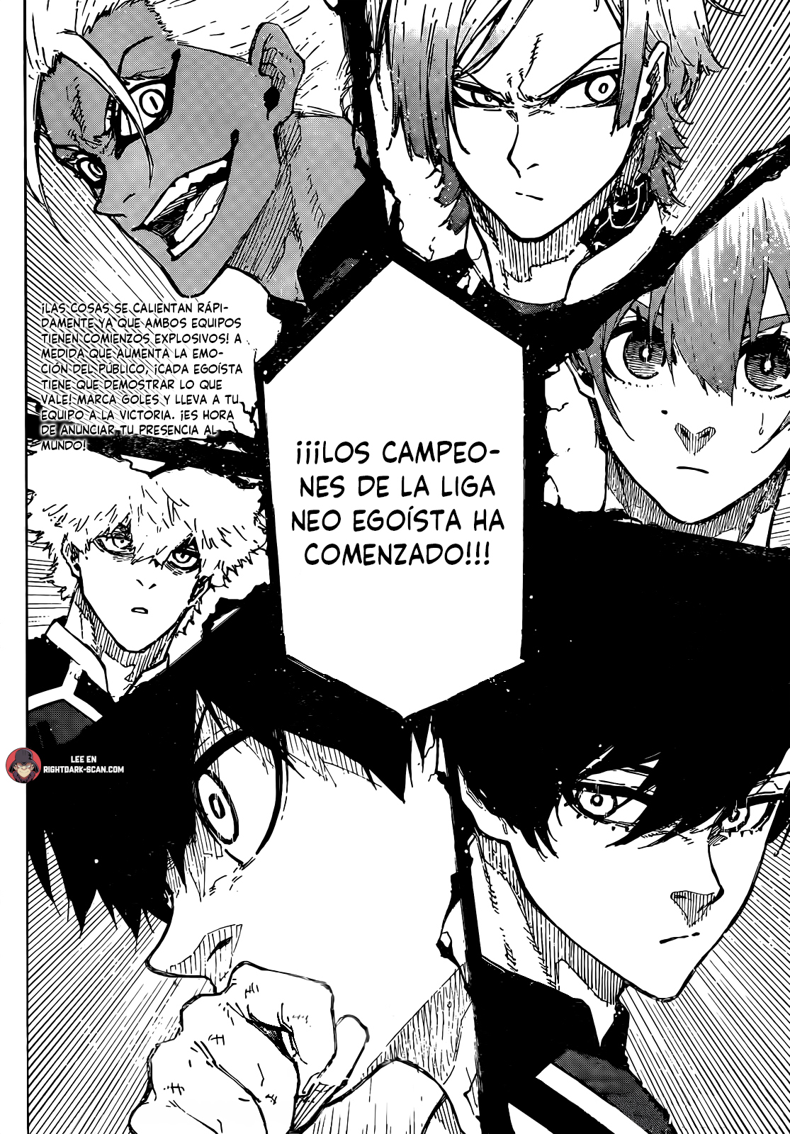 Blue Lock Capitulo 249: El Comienzo página 16