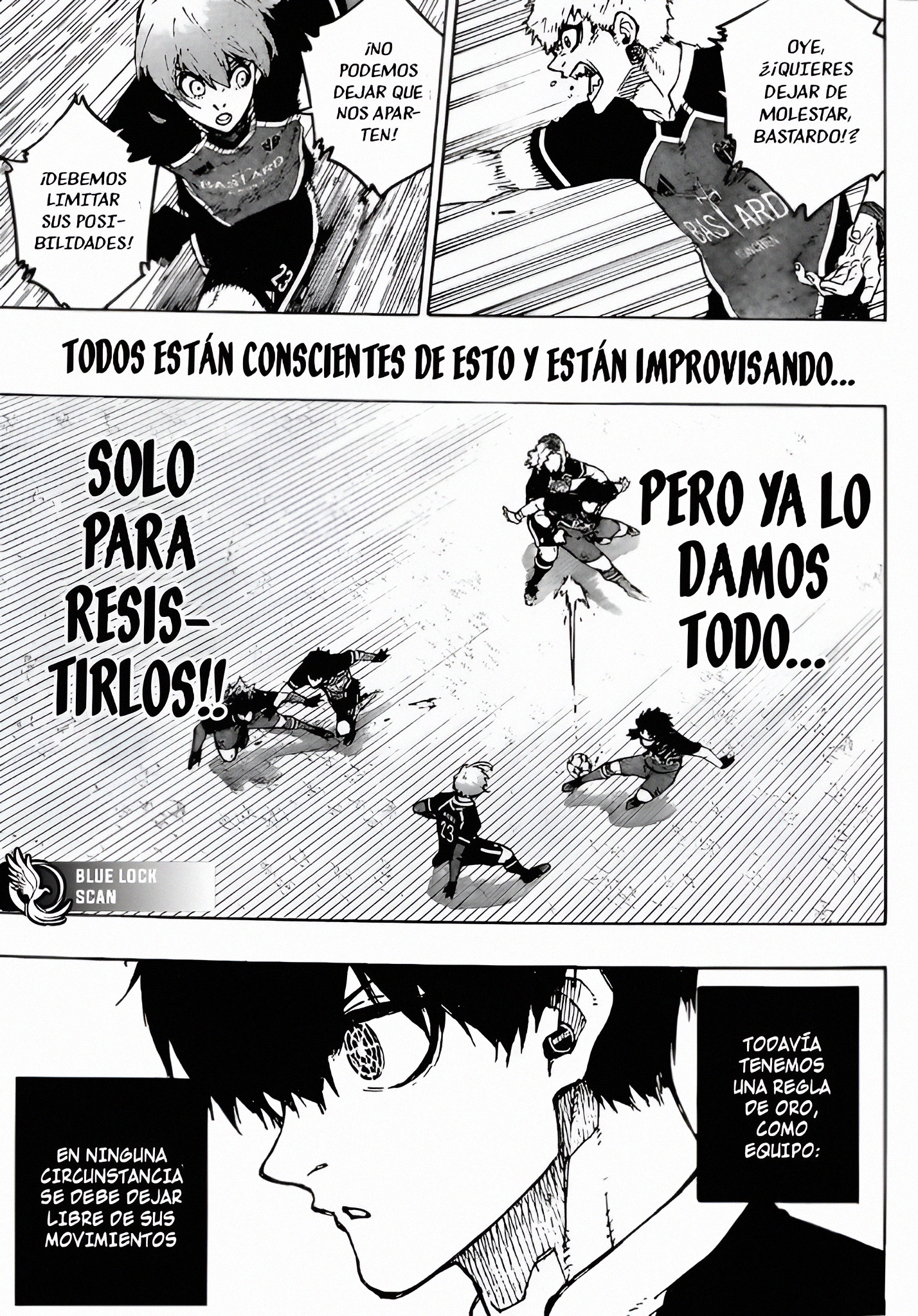 Blue Lock Capitulo 250: El desconocido página 3