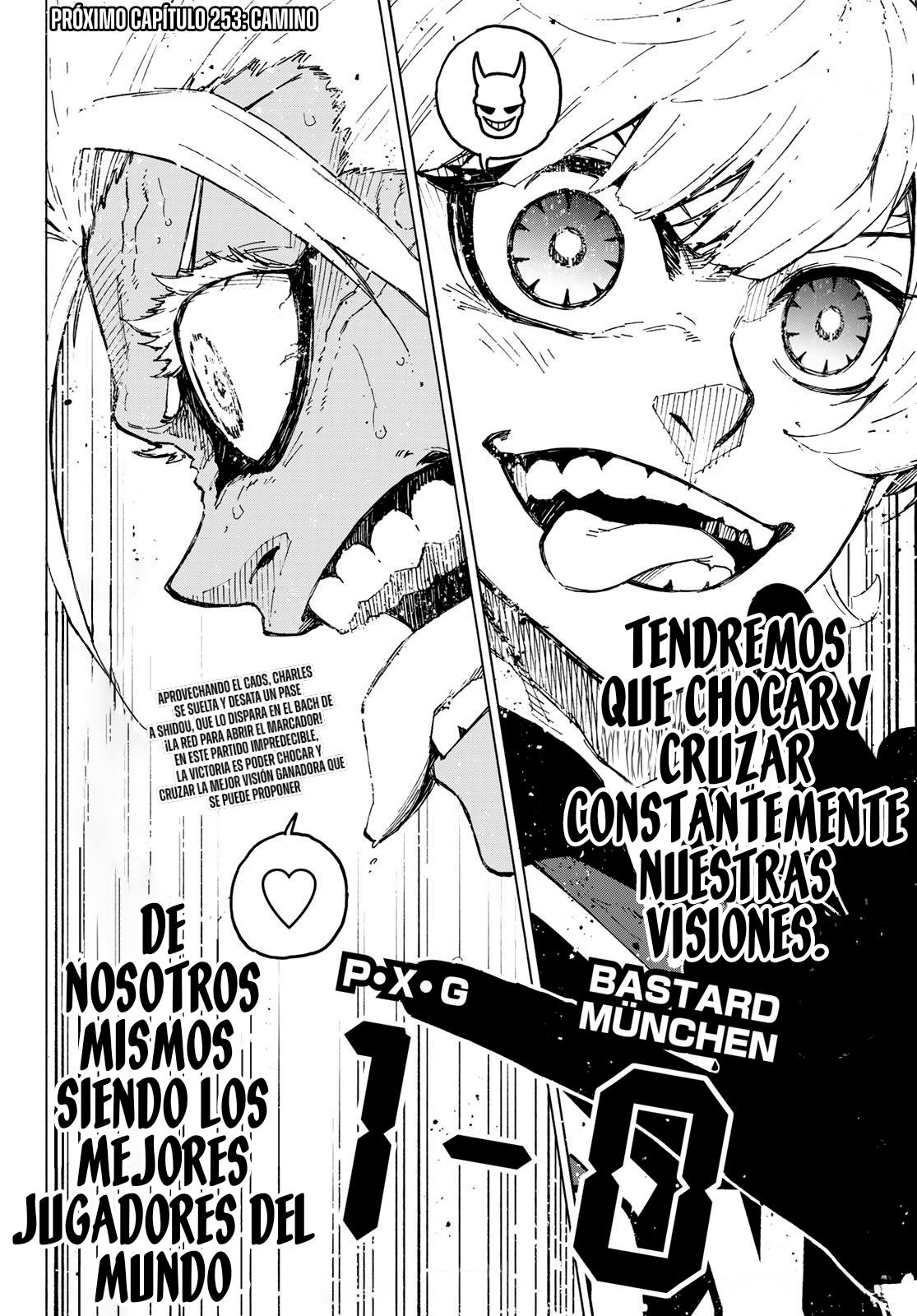 Blue Lock Capitulo 252 página 17