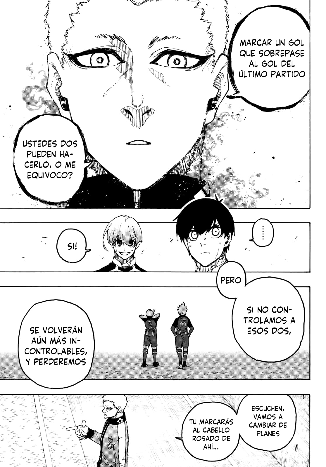 Blue Lock Capitulo 253: Infierno página 15