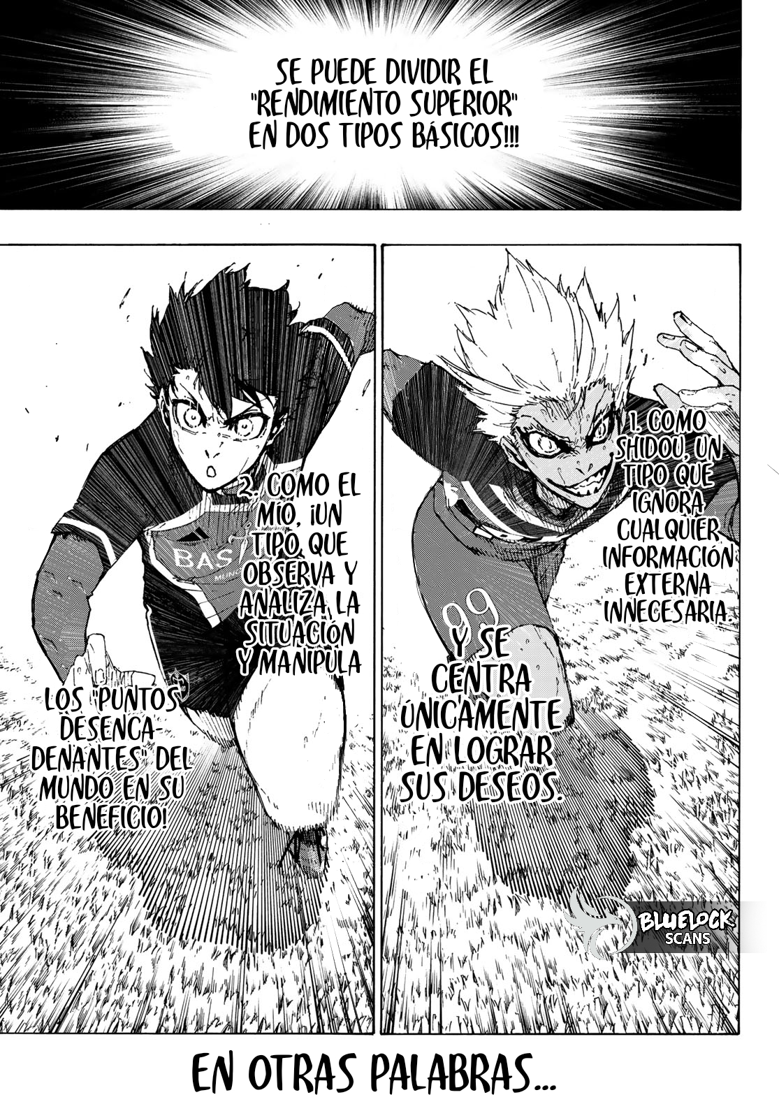 Blue Lock Capitulo 254: Tipo Propio, Tipo Mundial página 7