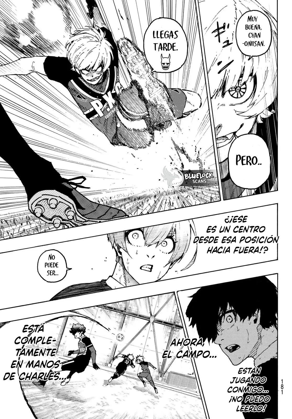 Blue Lock Capitulo 255: Todavía está ardiendo página 10