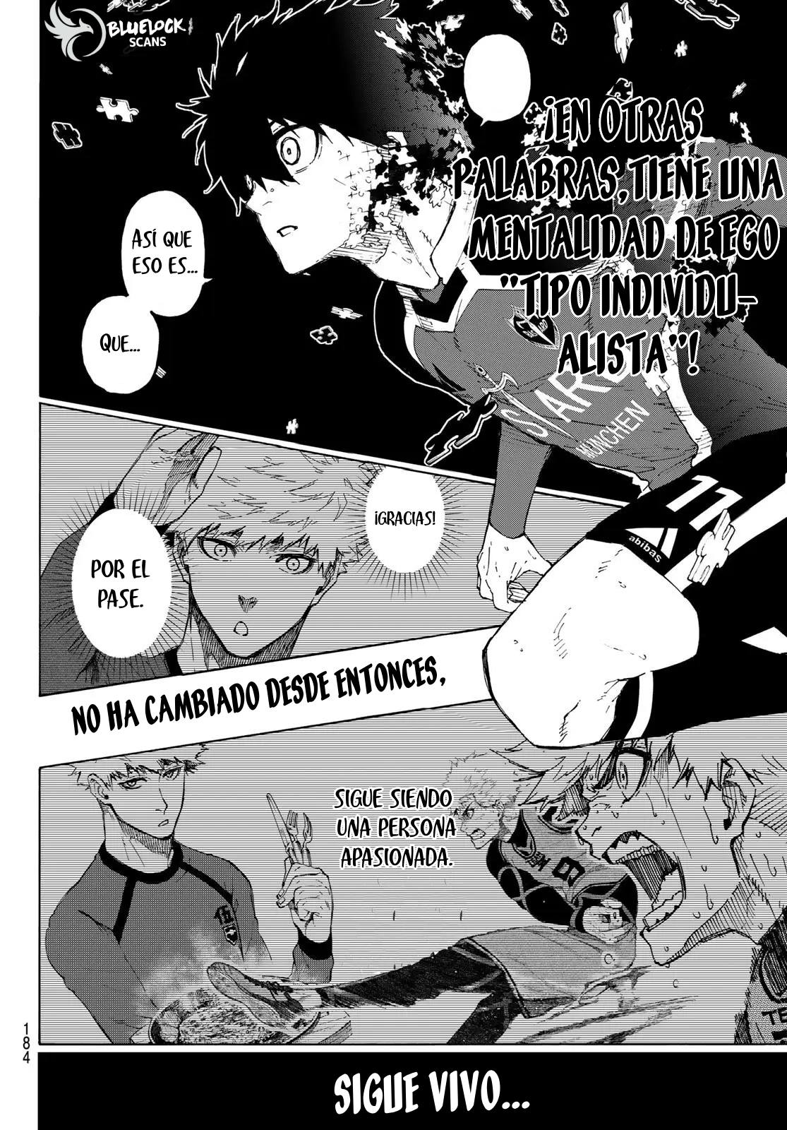 Blue Lock Capitulo 255: Todavía está ardiendo página 13