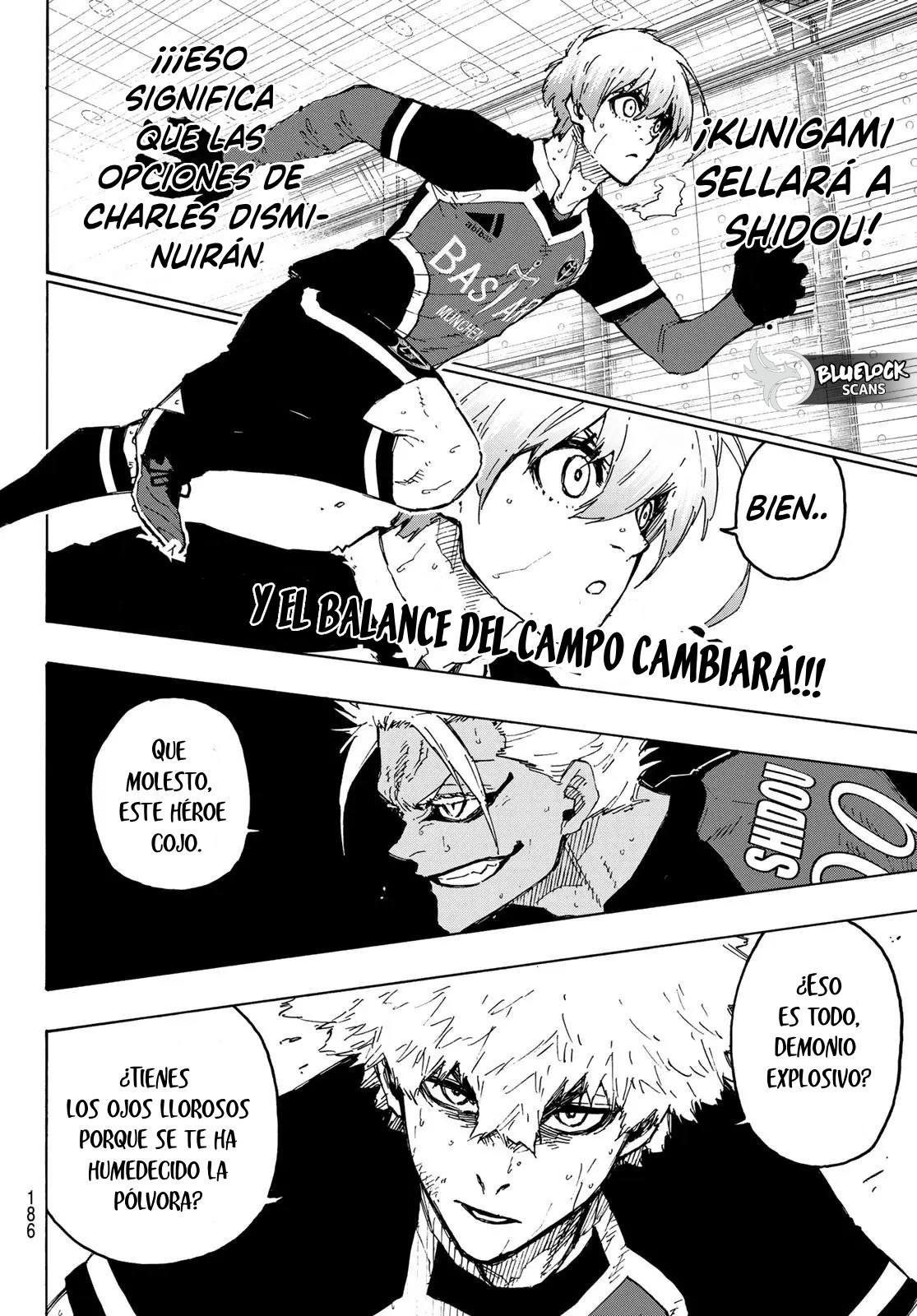 Blue Lock Capitulo 255: Todavía está ardiendo página 15