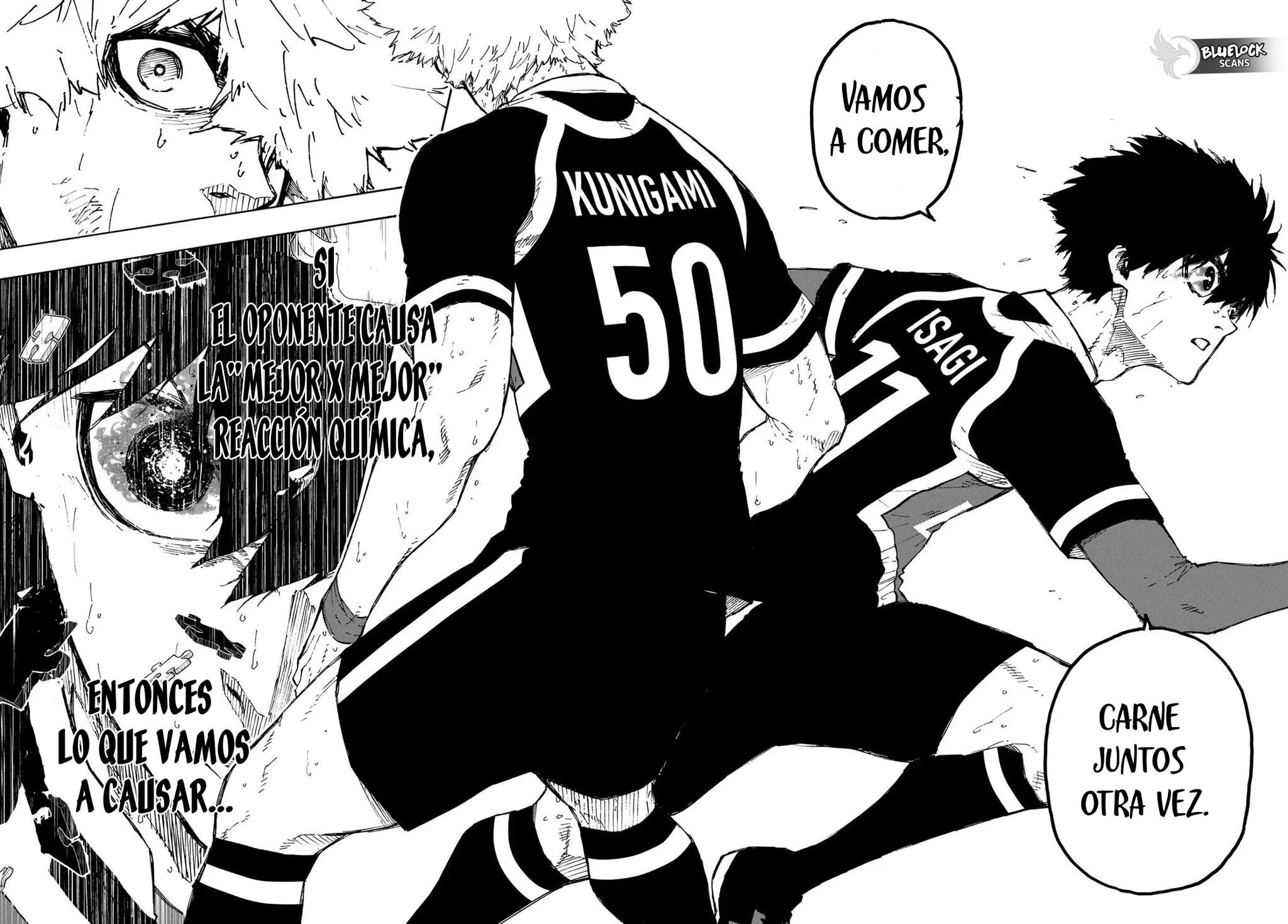 Blue Lock Capitulo 255: Todavía está ardiendo página 17